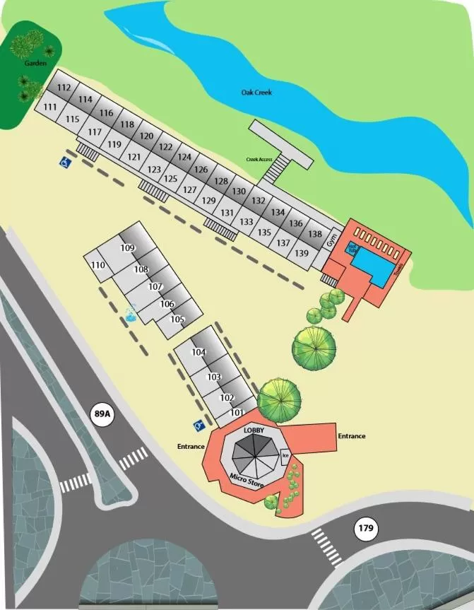 Property building in Cedars Resort