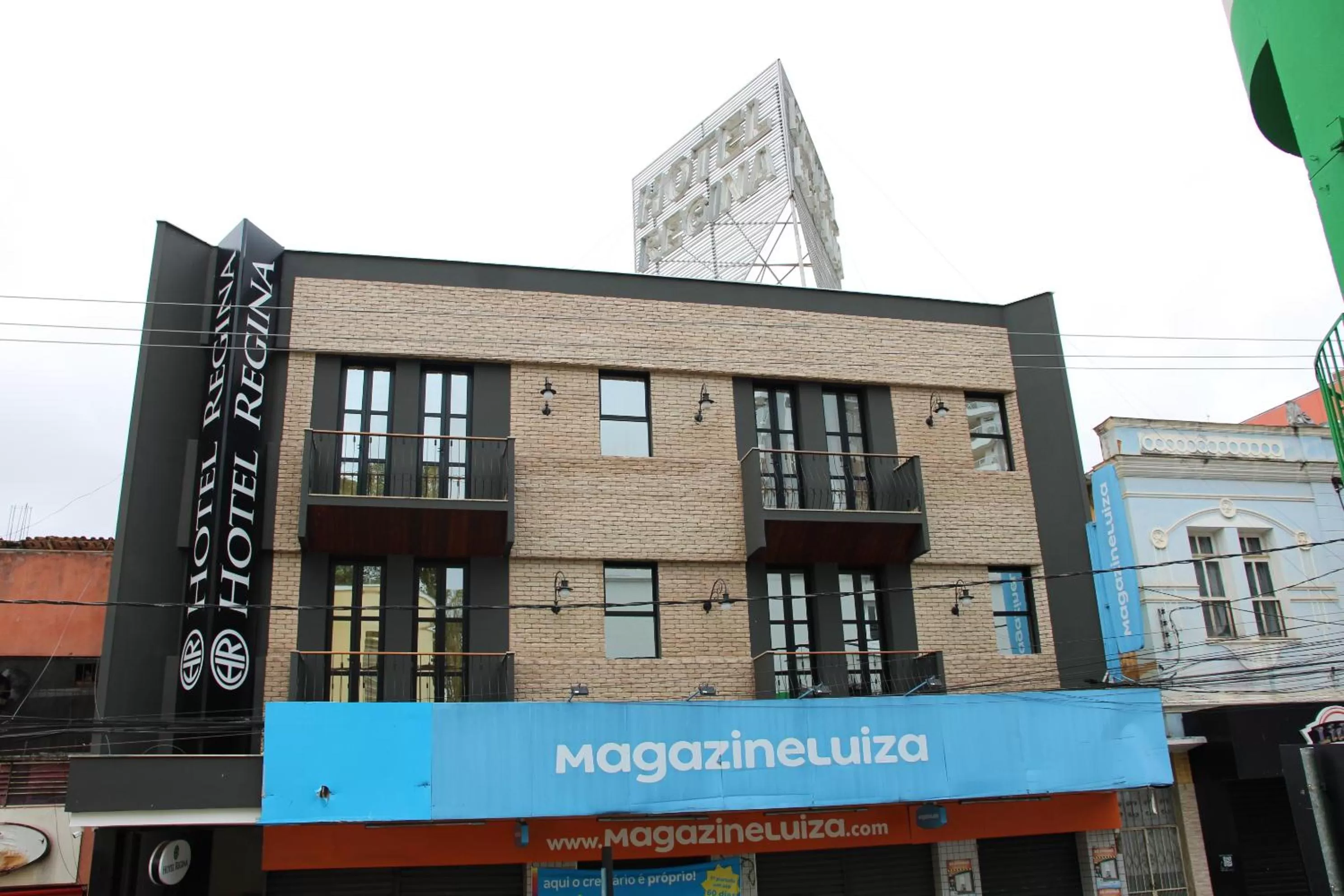 Facade/entrance in Hotel Regina Muriaé