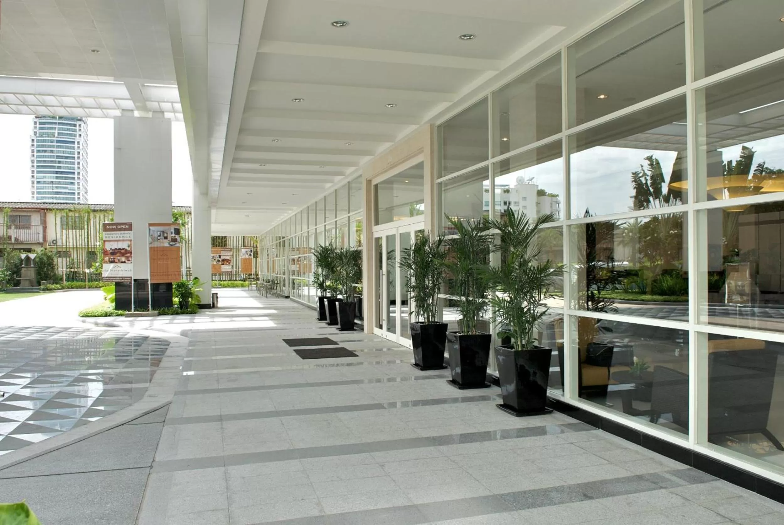 Facade/entrance in The Narathiwas Hotel & Residence Sathorn Bangkok