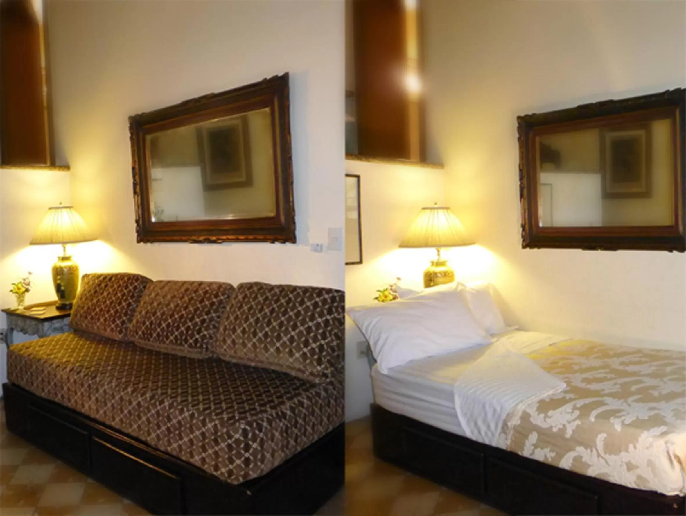 Bed in La Perla Hotel Boutique B&B