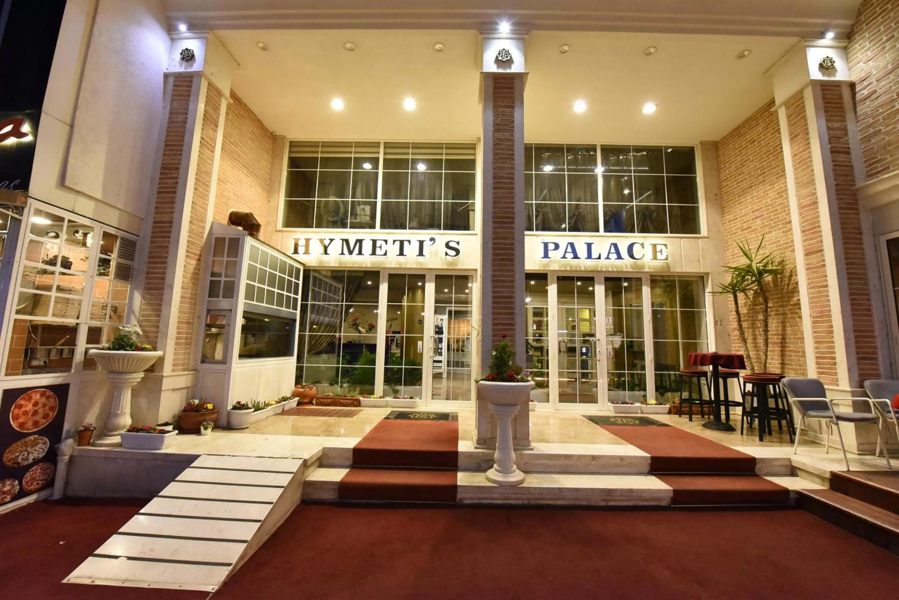 Property building in Hotel Hymeti's Palace