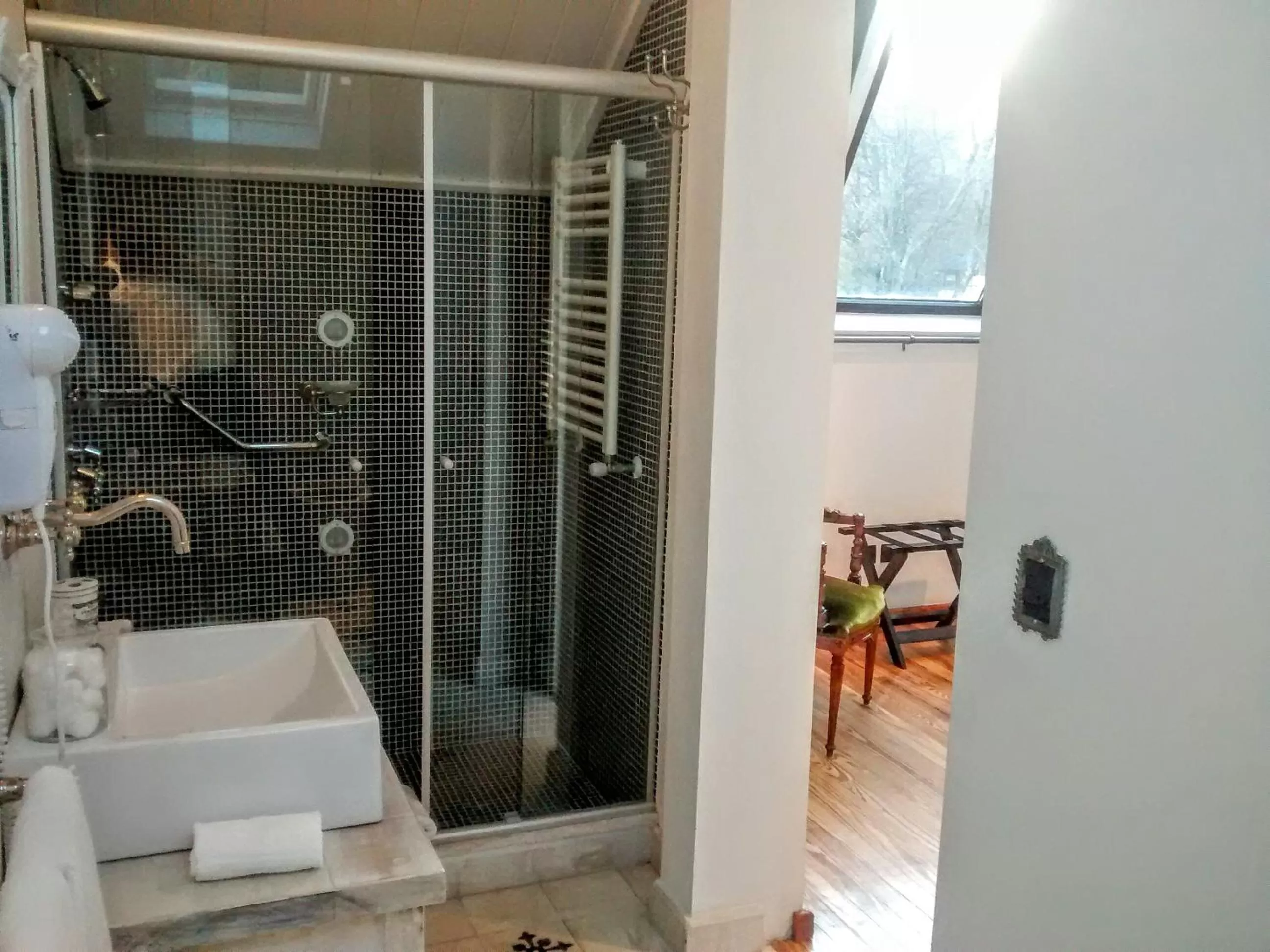 Shower in Paraíso Casa de Montaña