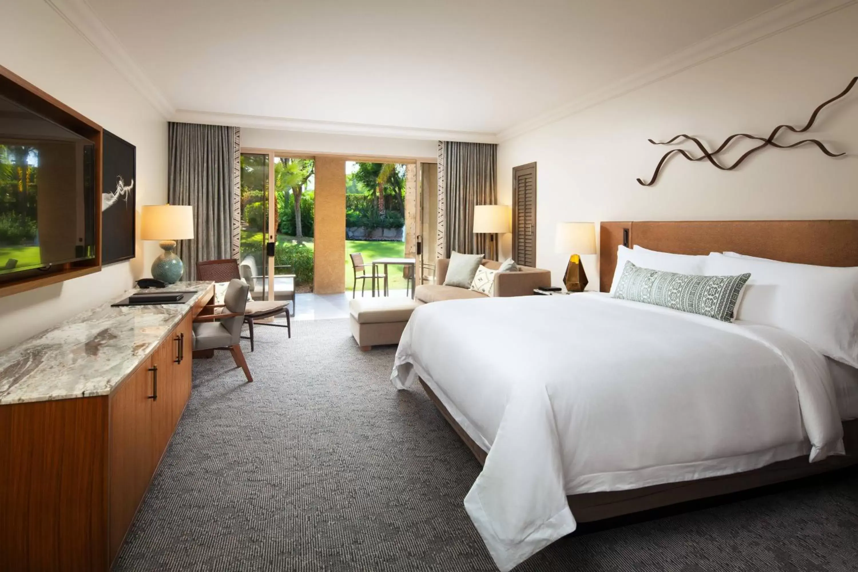 Casita Suite, Kitchenette, 1 Bedroom Suite, 1 King, Sofa bed in The Phoenician, a Luxury Collection Resort, Scottsdale Casita Suite, Kitchenette, 1 Bedroom Suite, 1 King, Sofa bed in The Phoenician, a Luxury Collection Resort, Scottsdale