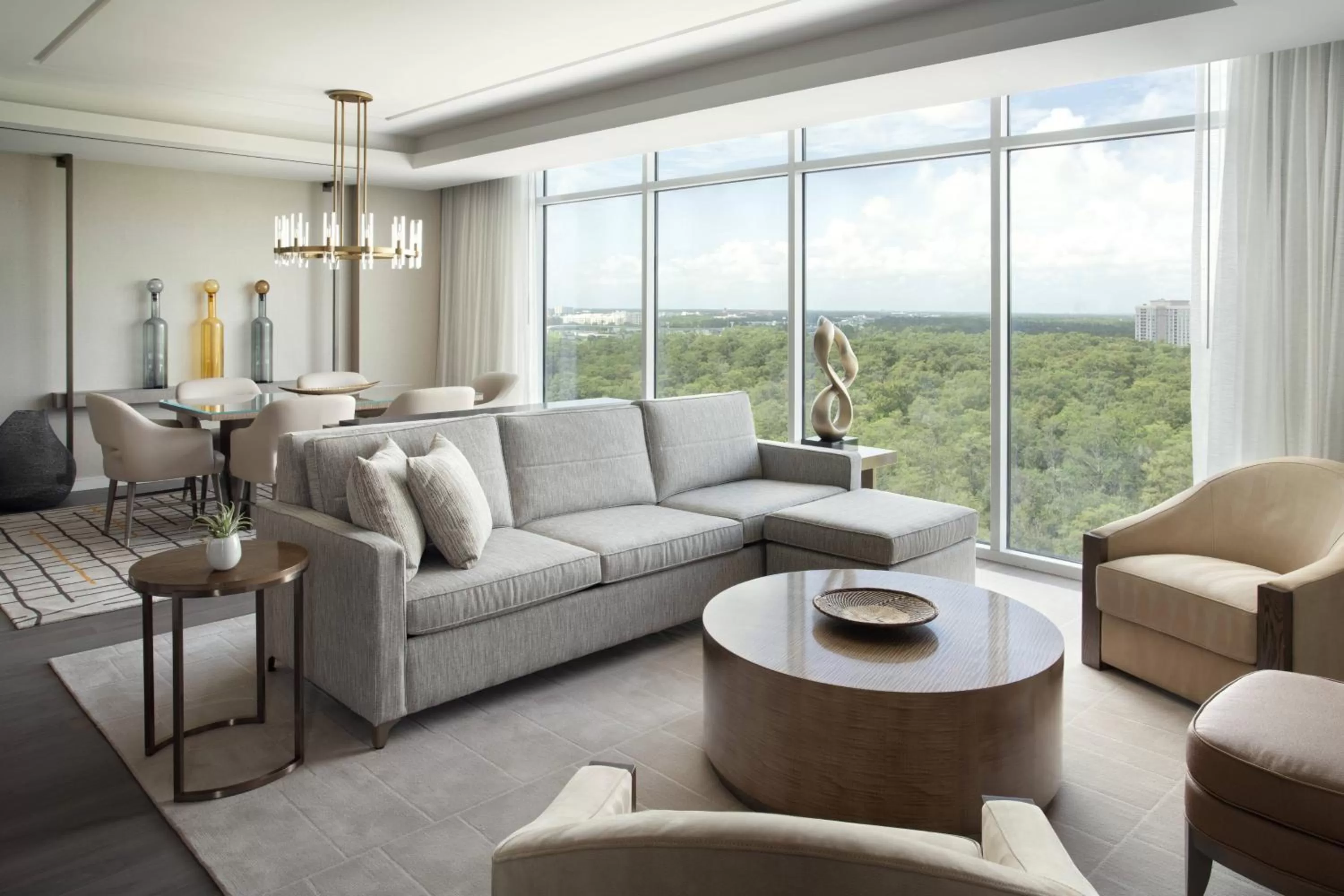 Living room in JW Marriott Orlando Bonnet Creek Resort & Spa