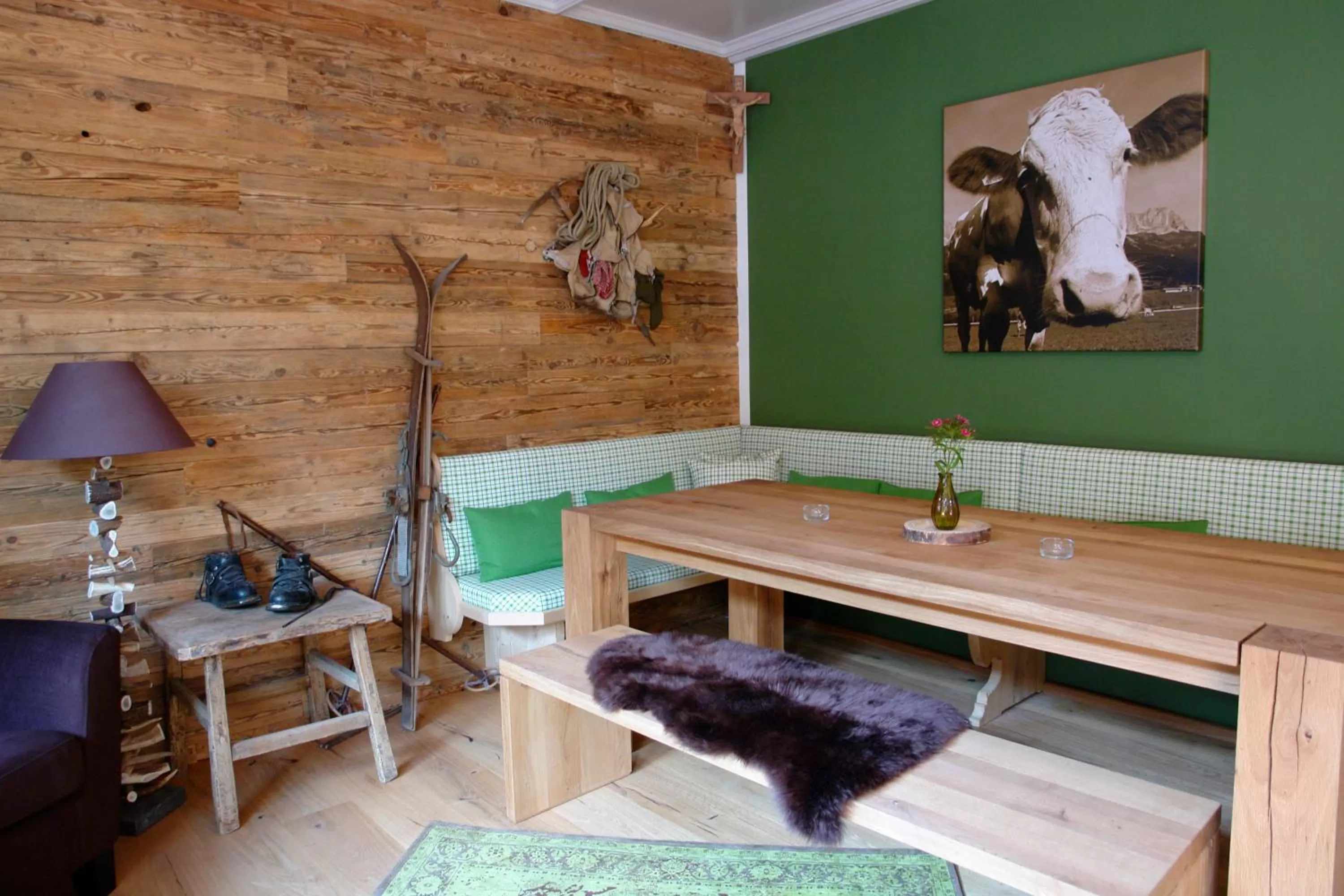 Seating area in Hotel Gamshof