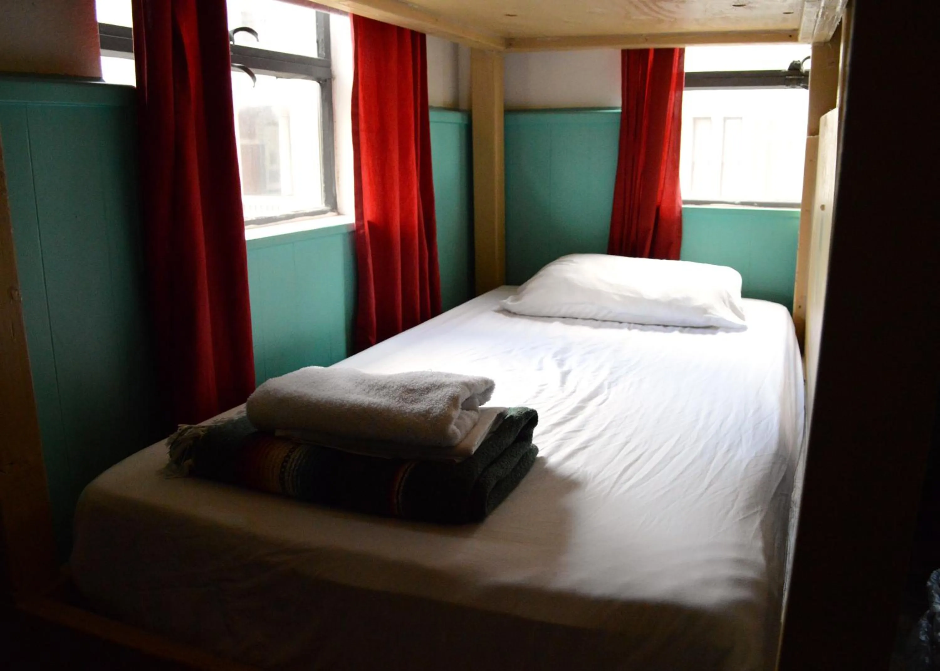 Bed in Firehouse Hostel