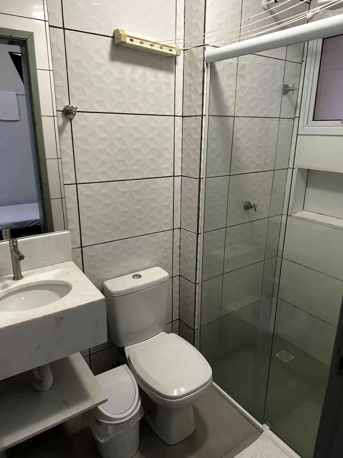 Toilet in Pousada Praia Grande