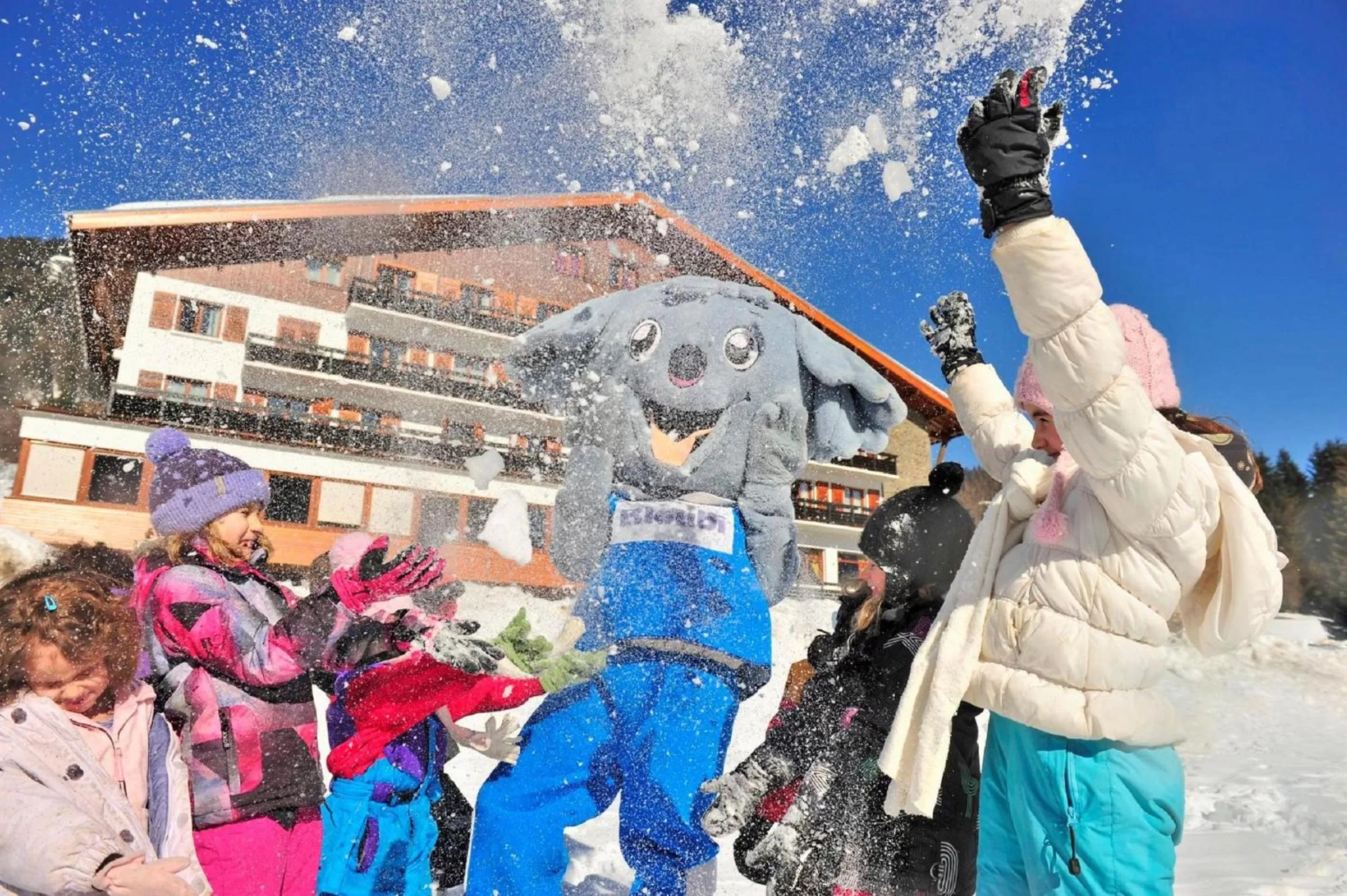 Guests, Family in Hôtel Vacances Bleues Les Chalets du Prariand