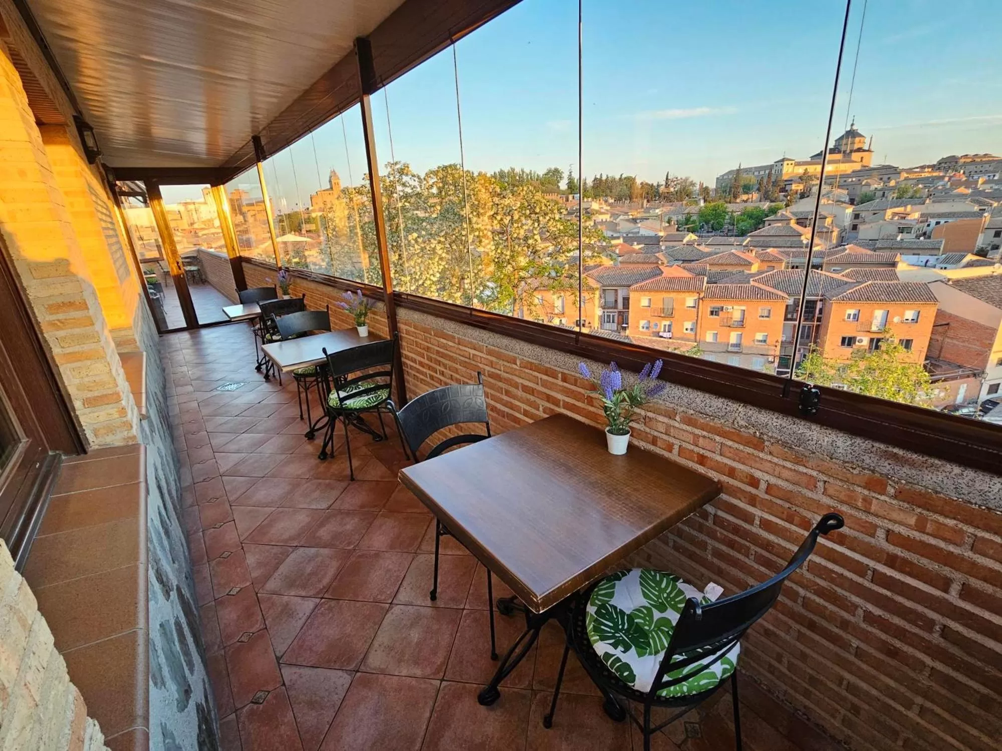 Balcony/Terrace in Hotel Medina de Toledo