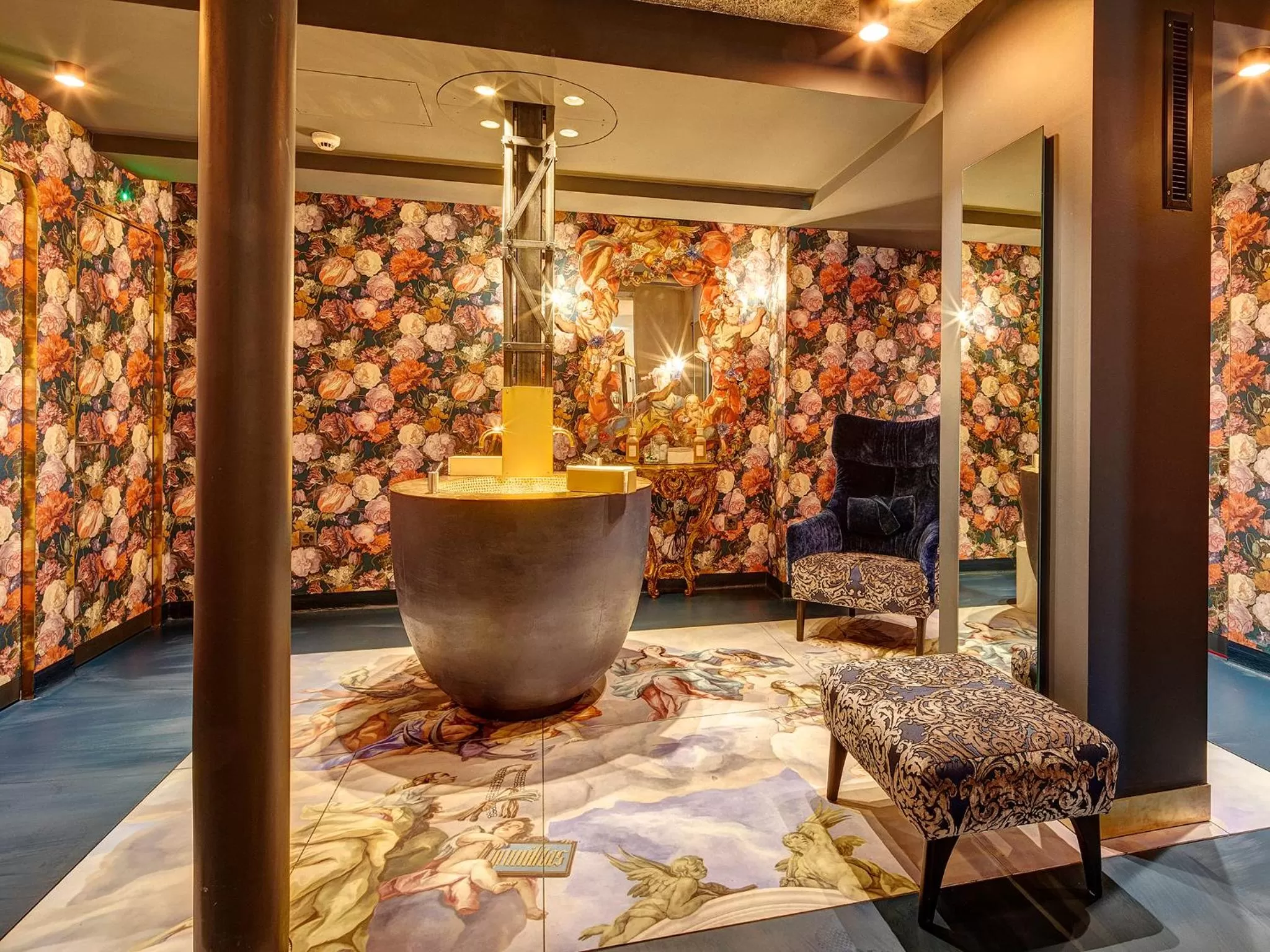 Decorative detail in Boutique Hotel Anker