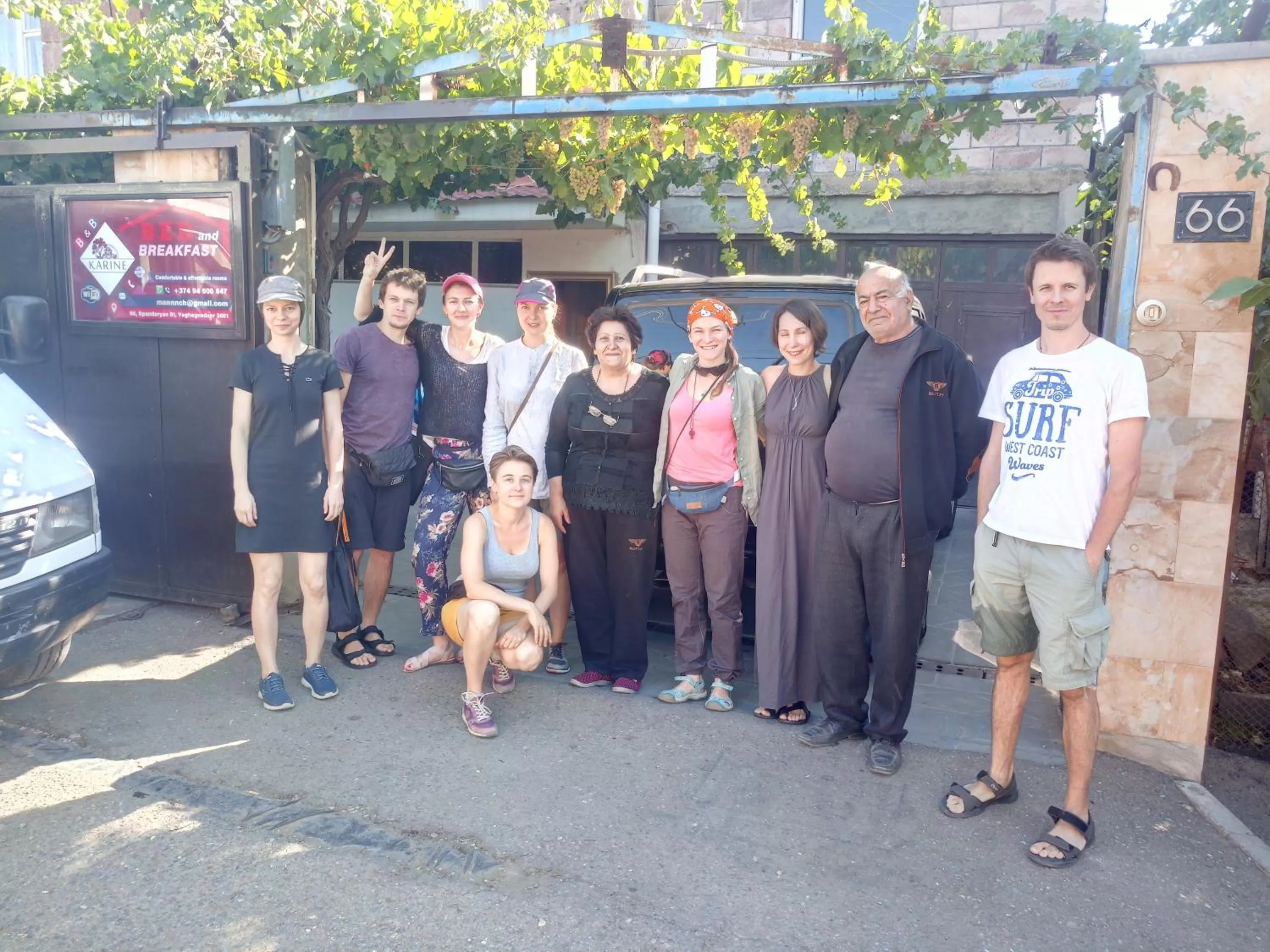 People in Karine B&B