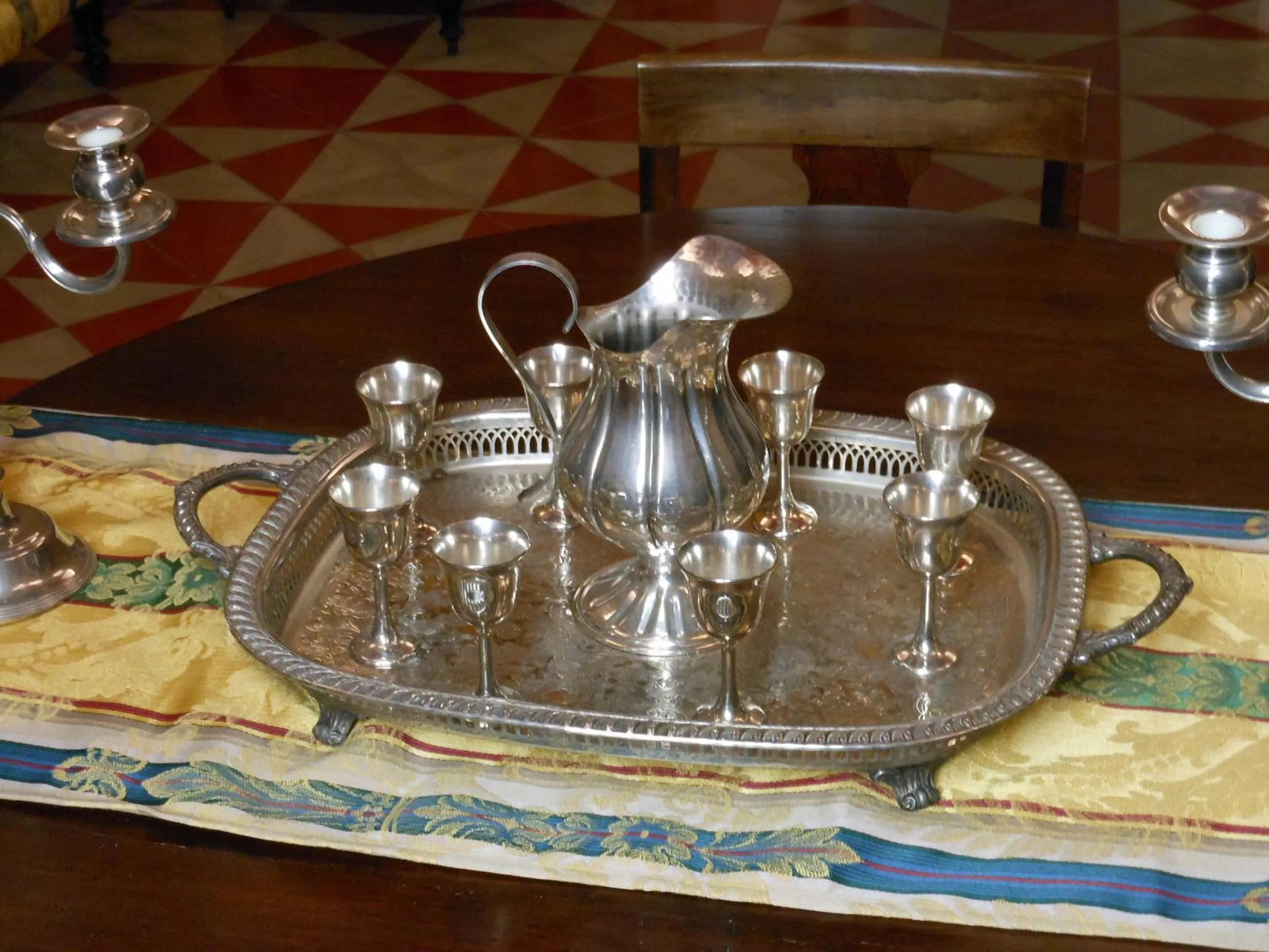 Decorative detail in Palazzo Antica Via Appia