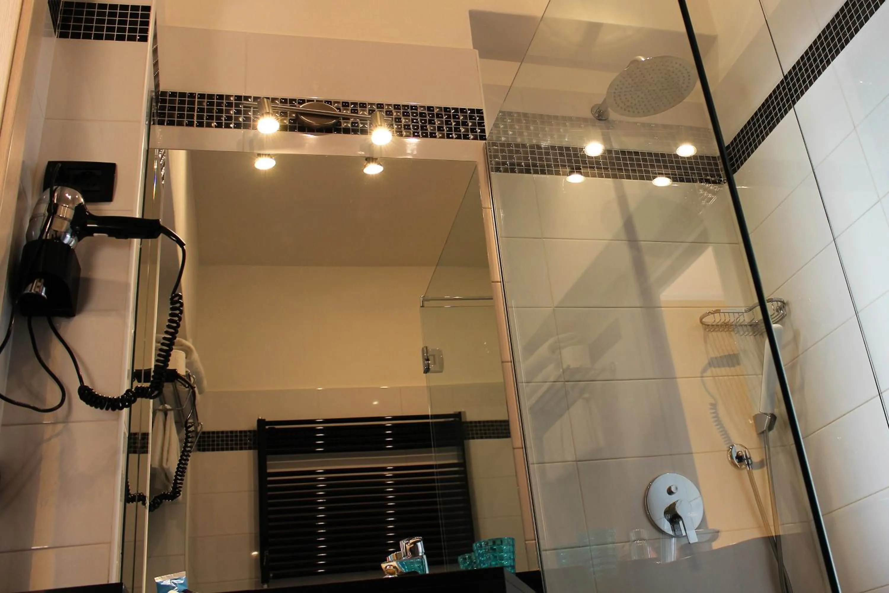 Bathroom in Hotel Eco Del Mare