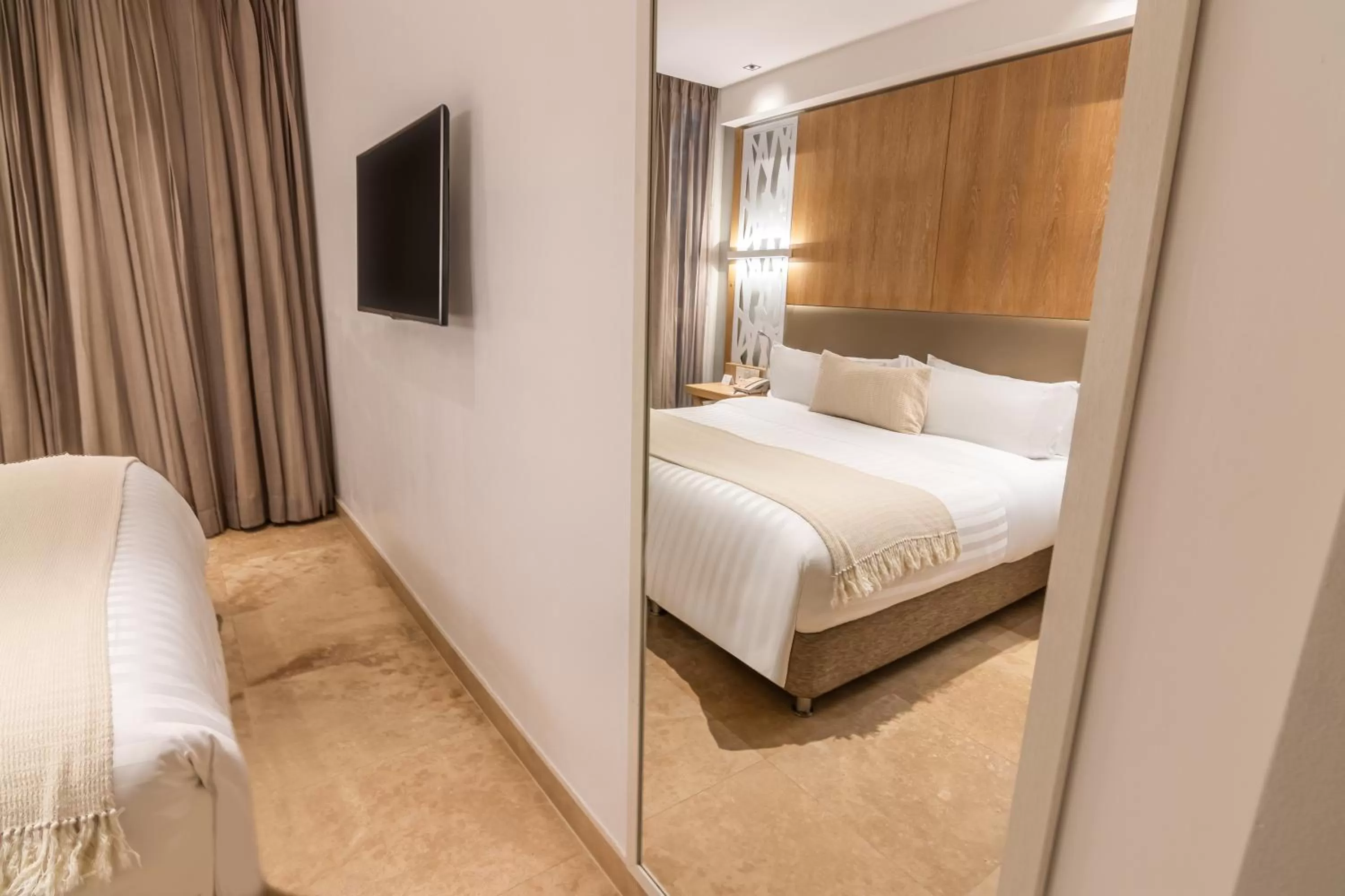 Bed in GHL Arsenal Hotel