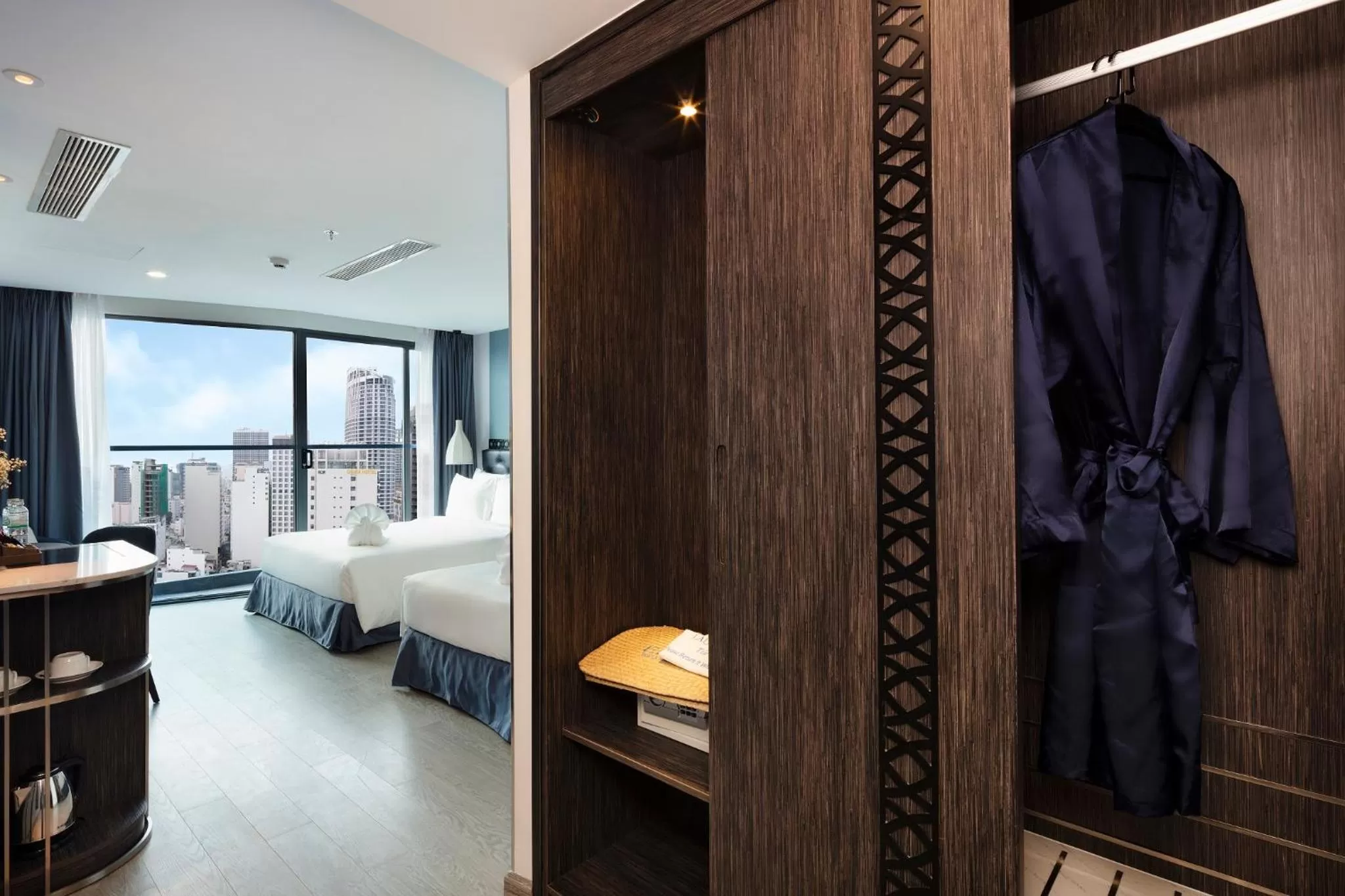 Photo of the whole room, Bed in Erica Nha Trang Hotel