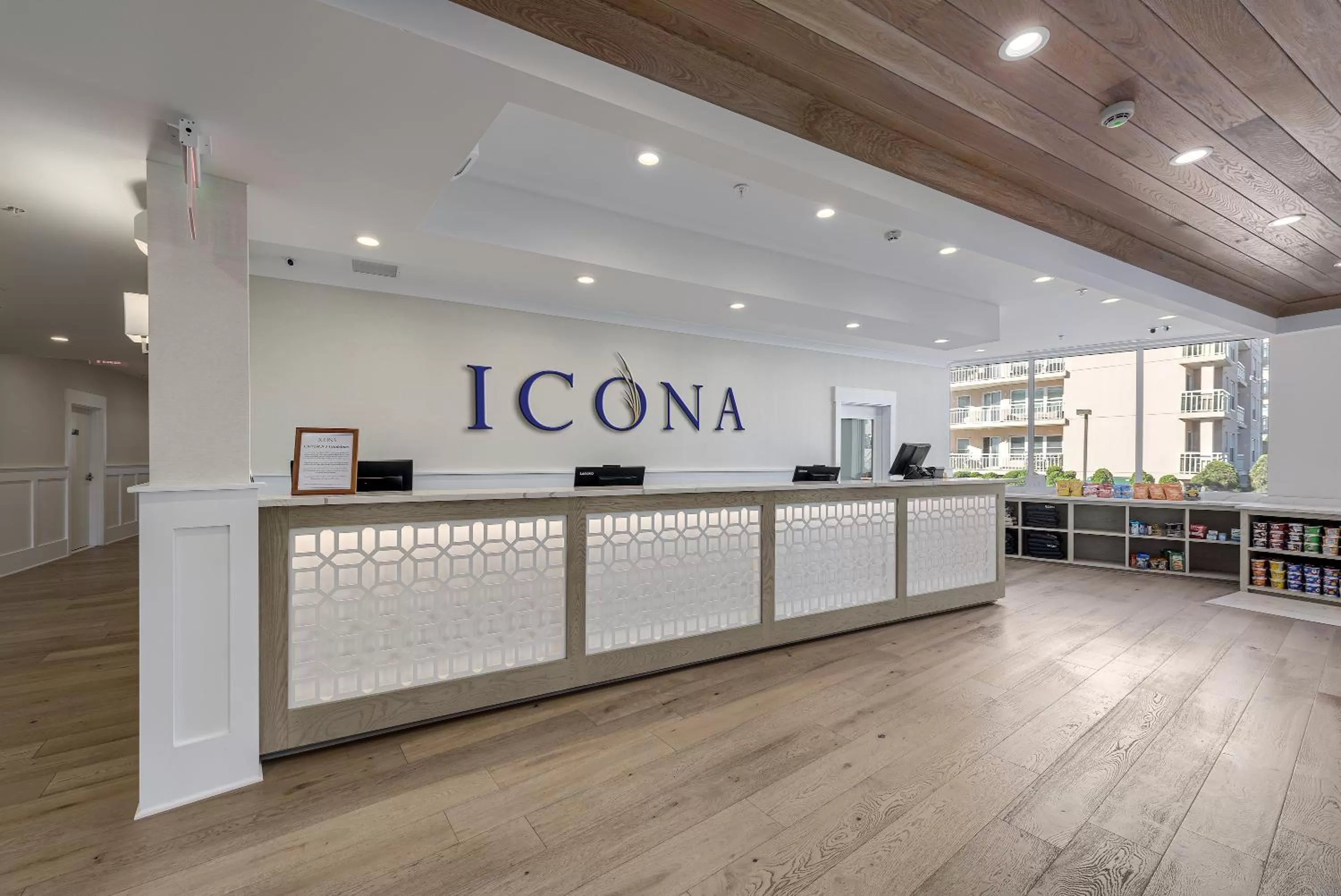 Lobby or reception in ICONA Diamond Beach