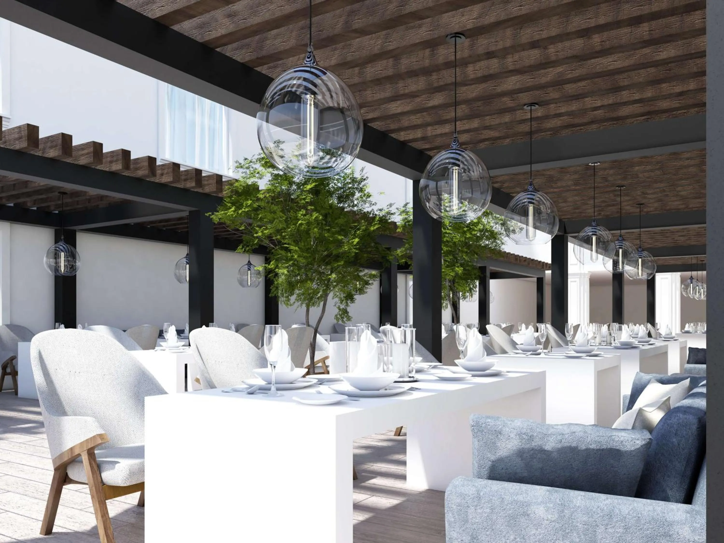 Restaurant/places to eat in Doubletree By Hilton Toluca