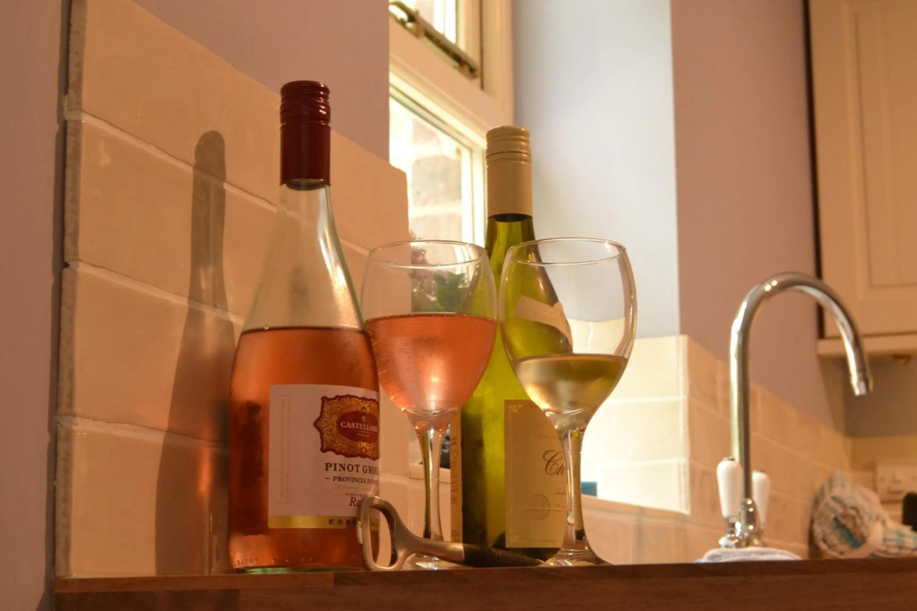 Alcoholic drinks in Pine Tree Lodge, Bridgnorth