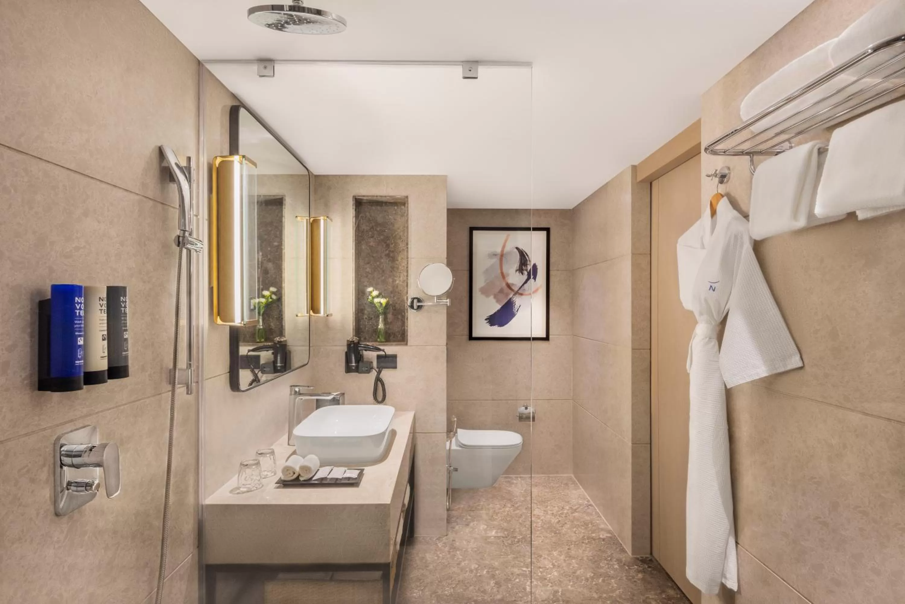 Bathroom in Novotel Mumbai International Airport