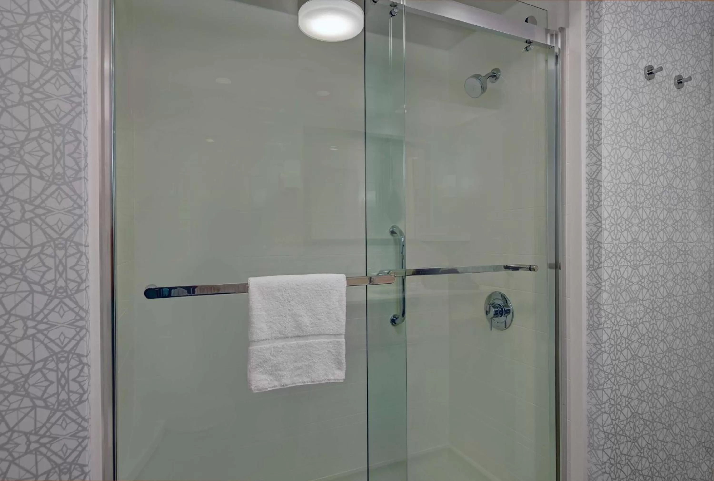 Bathroom in Hampton Inn Patriots Point