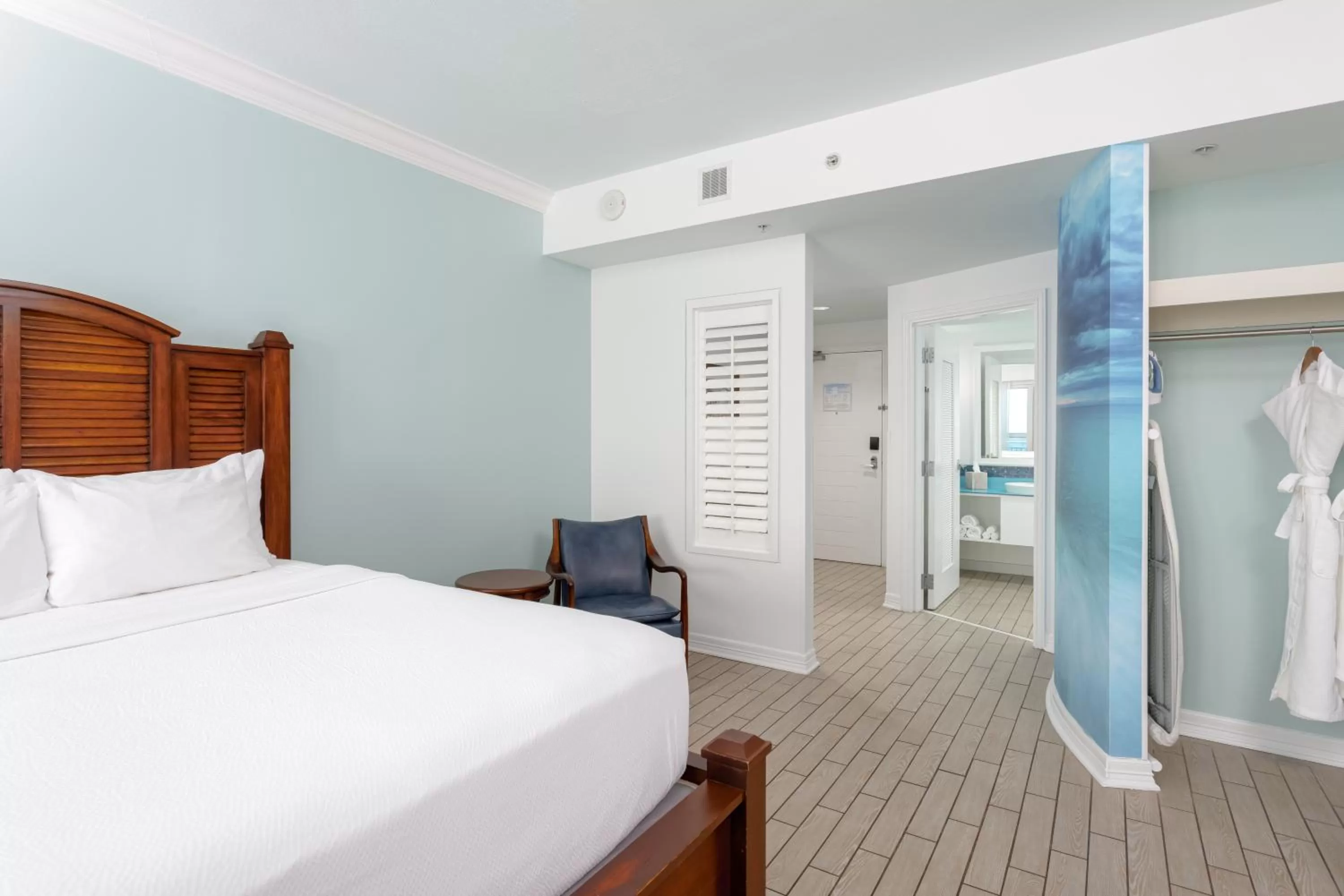 Bed in The Pensacola Beach Resort