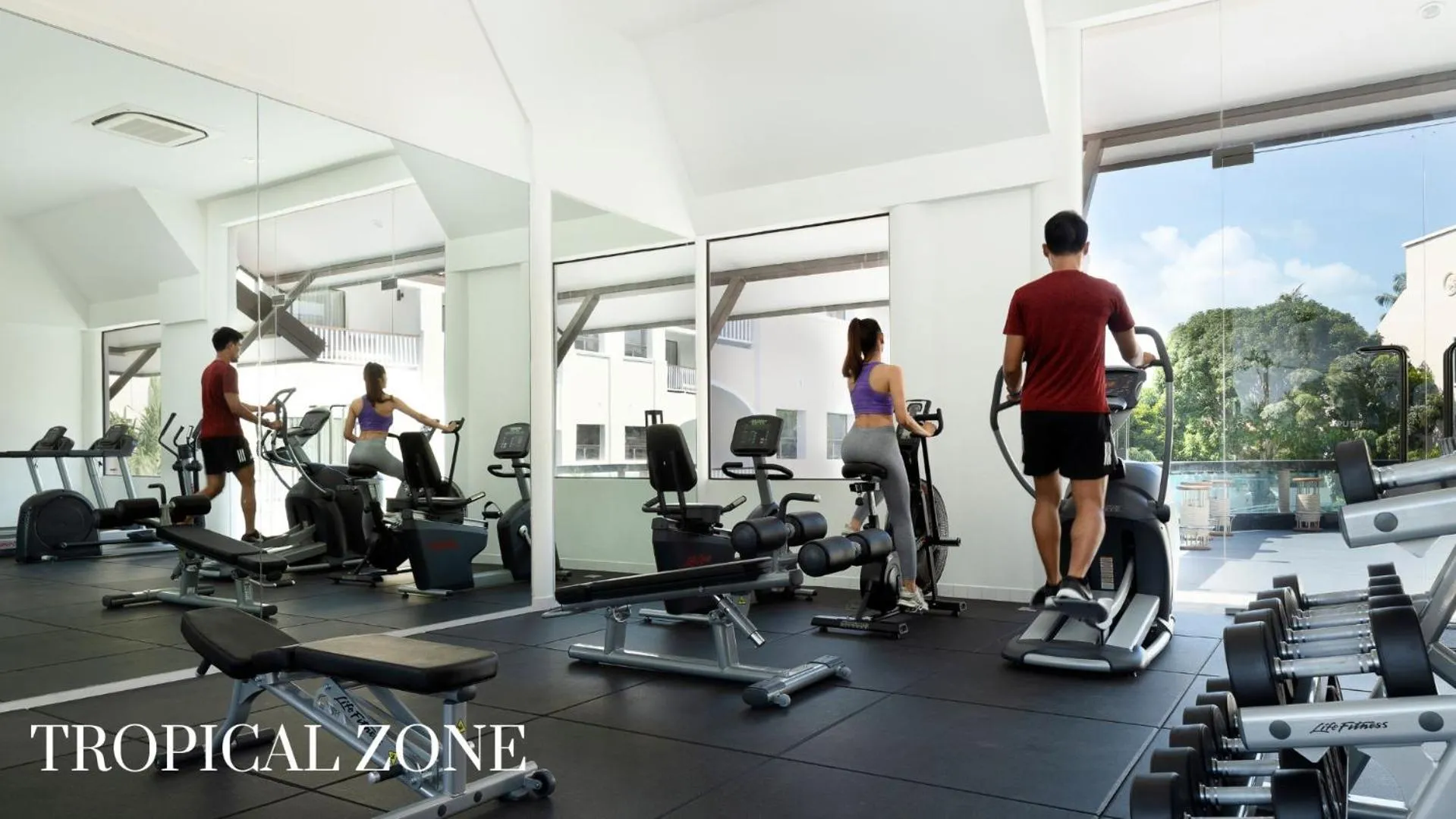 Fitness centre/facilities in Celes Samui