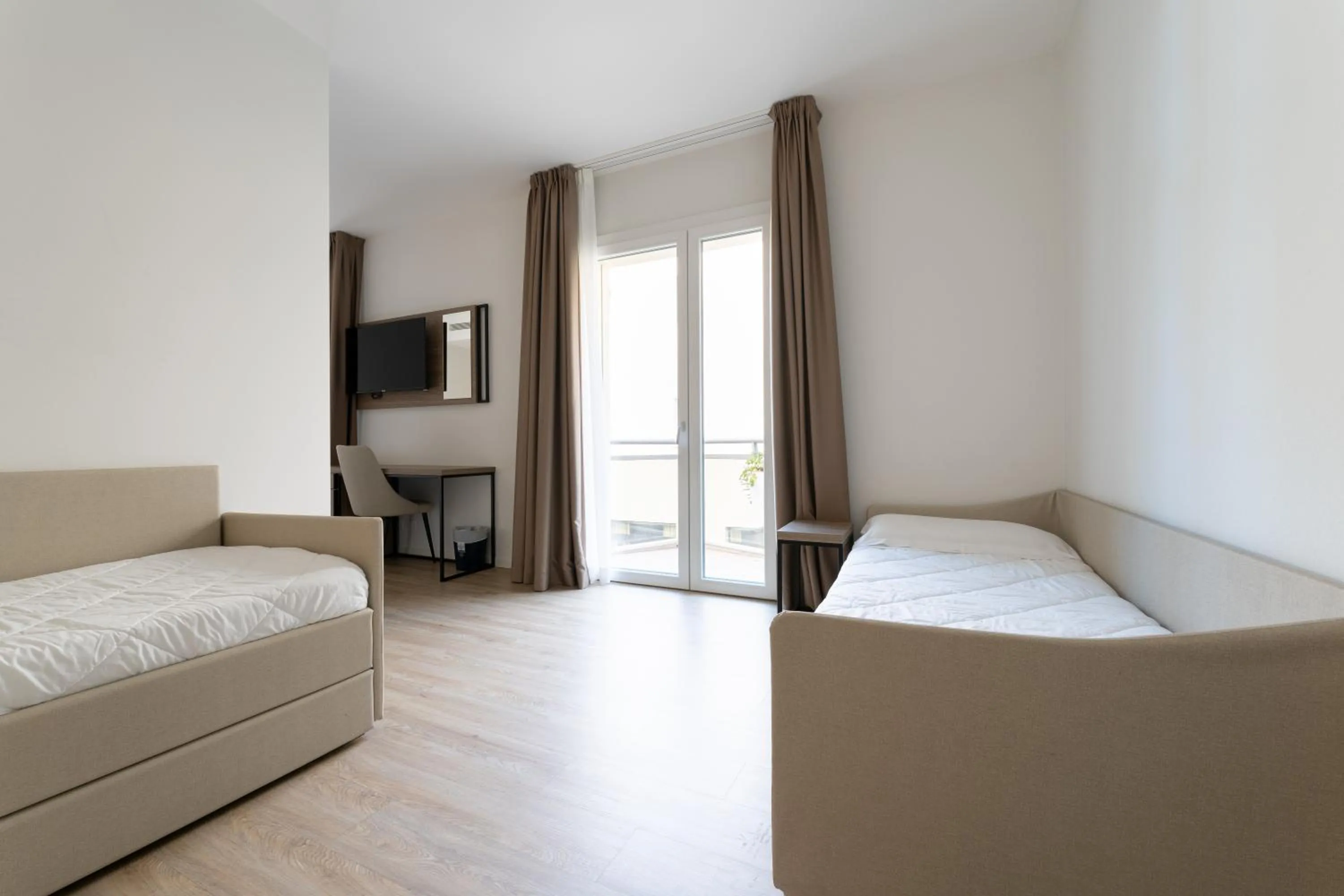 Bed in Hotel Excelsior