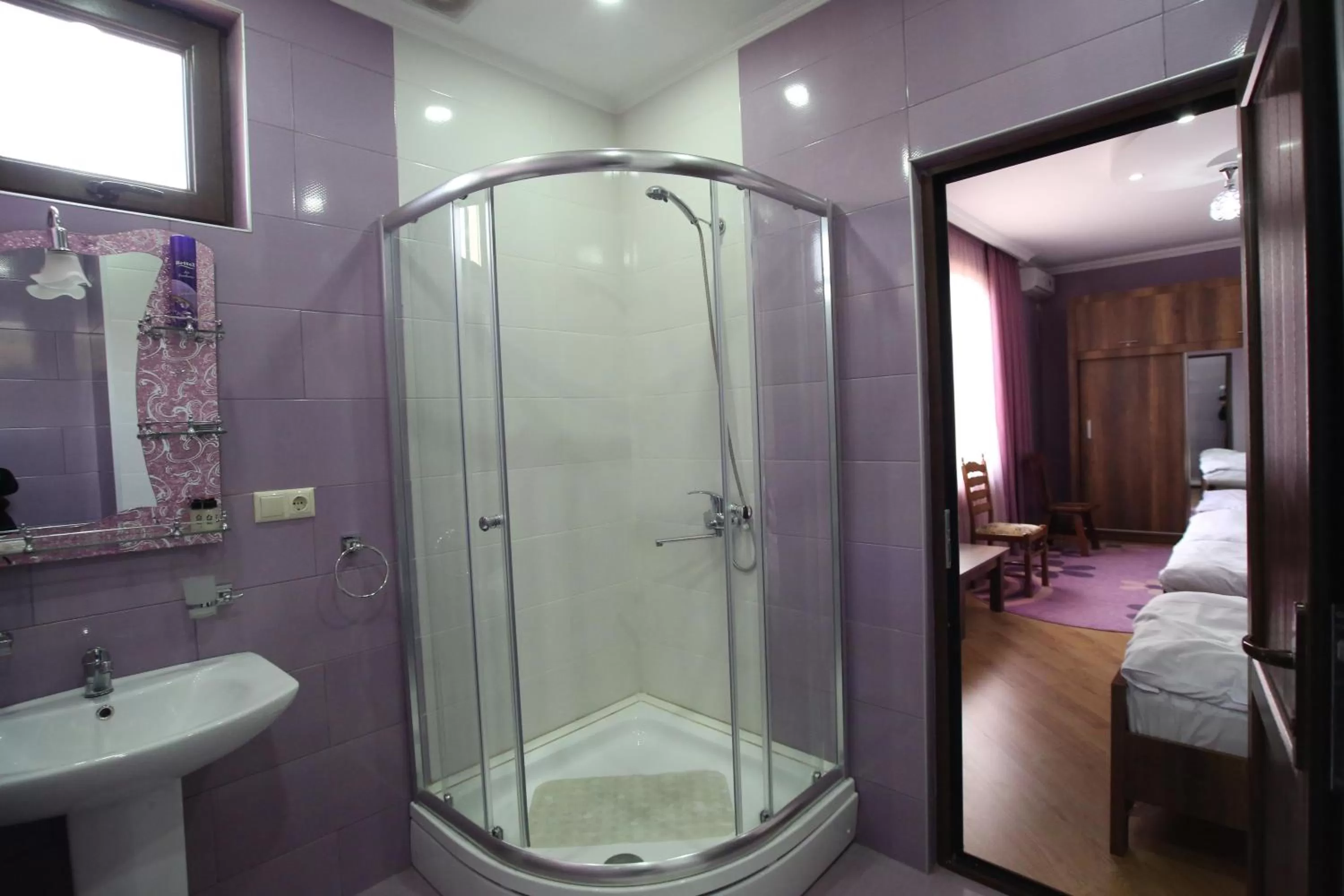 People, Bathroom in Hotel Harmony