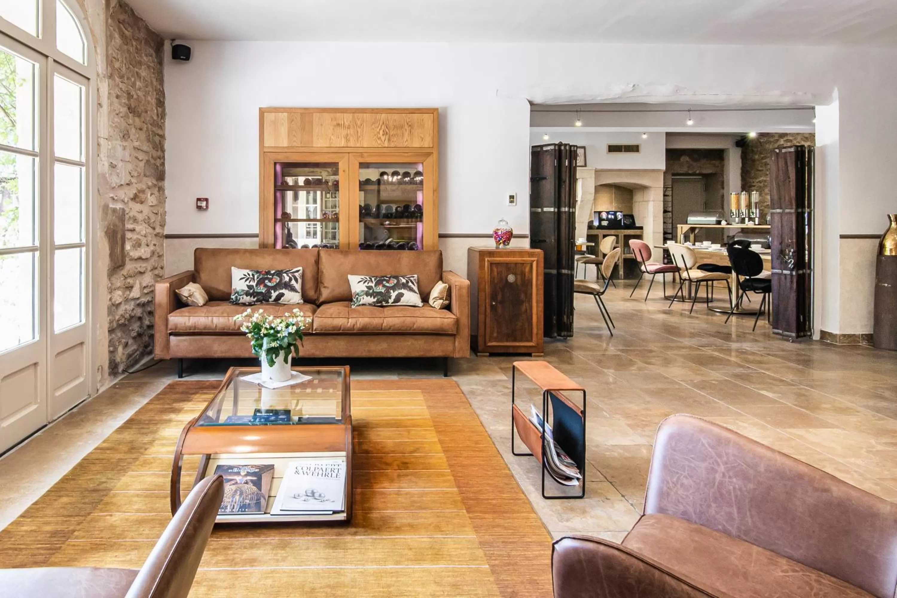 Living room in Hôtel Mas Valentine