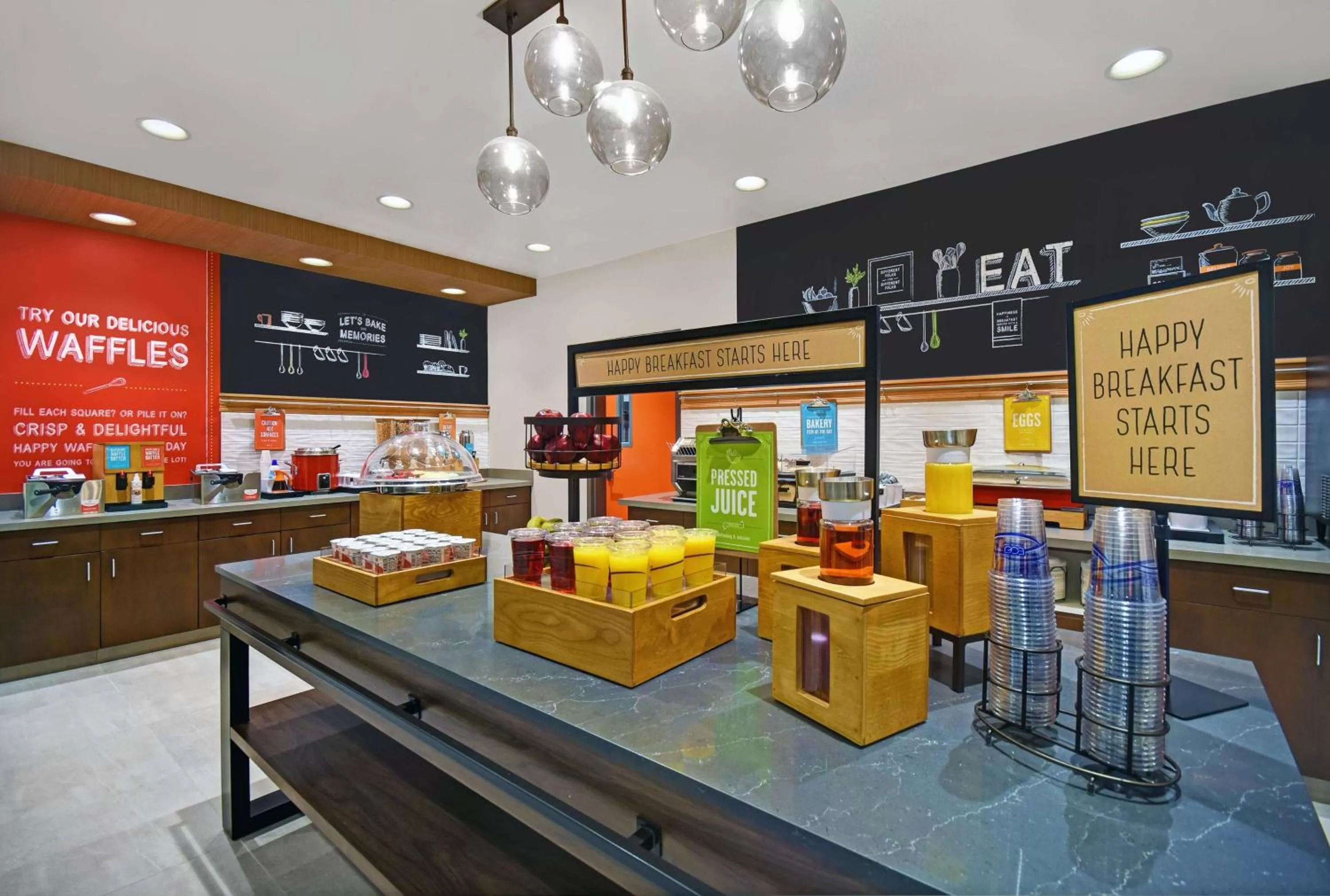 Breakfast in Hampton Inn Las Vegas Strip South, NV 89123