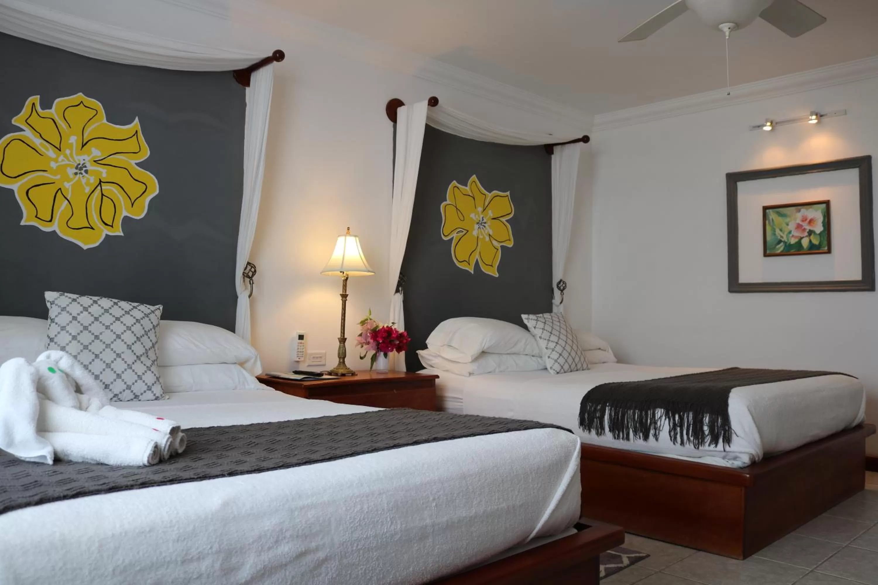 Bed in Villa Boscardi