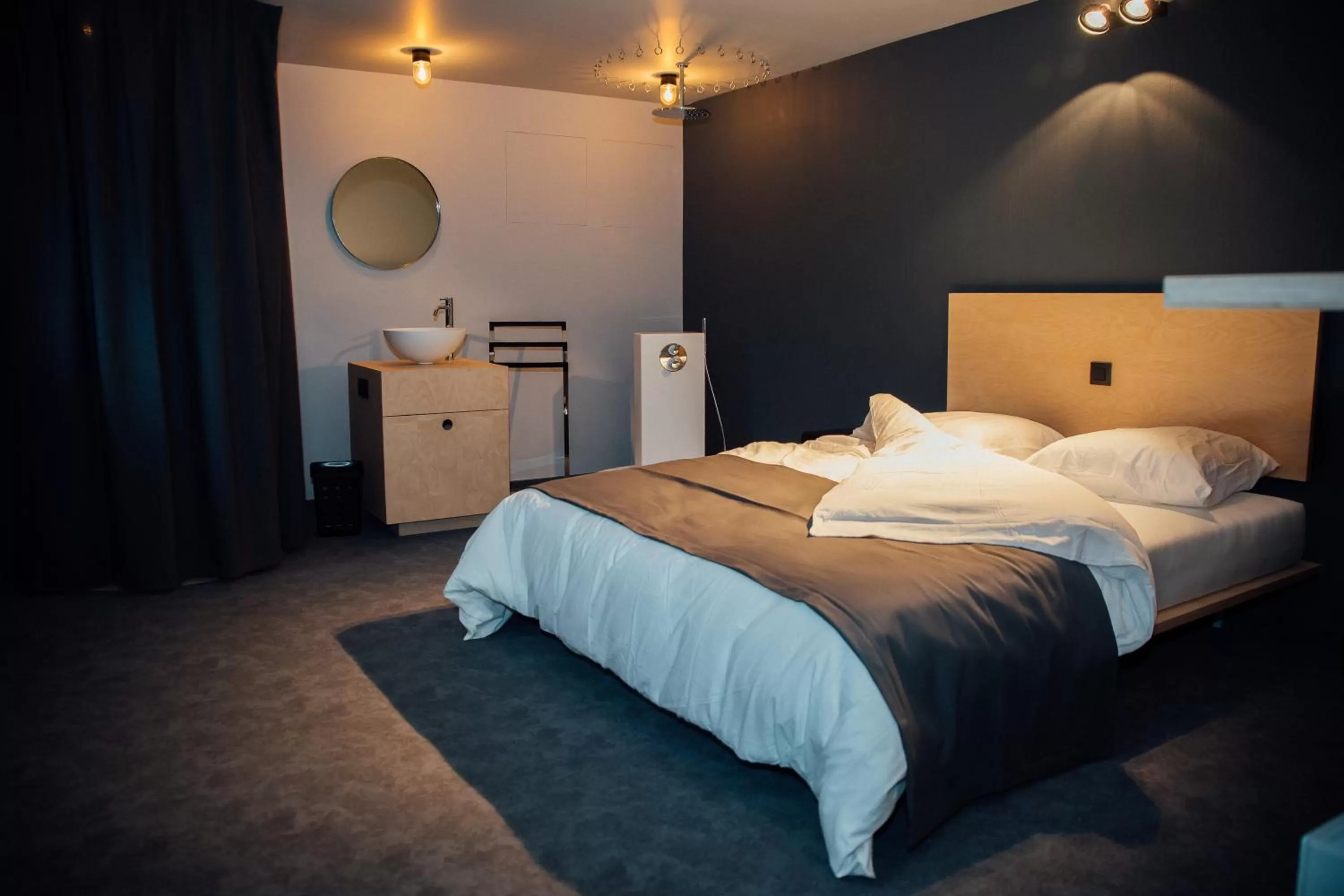 Bed in Auberge de l'Abbaye