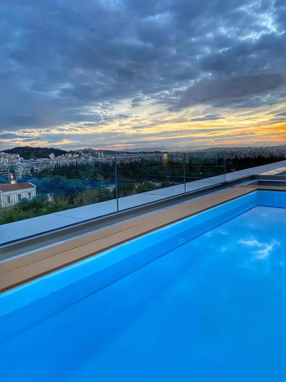 Swimming pool in Athens Panorama Project