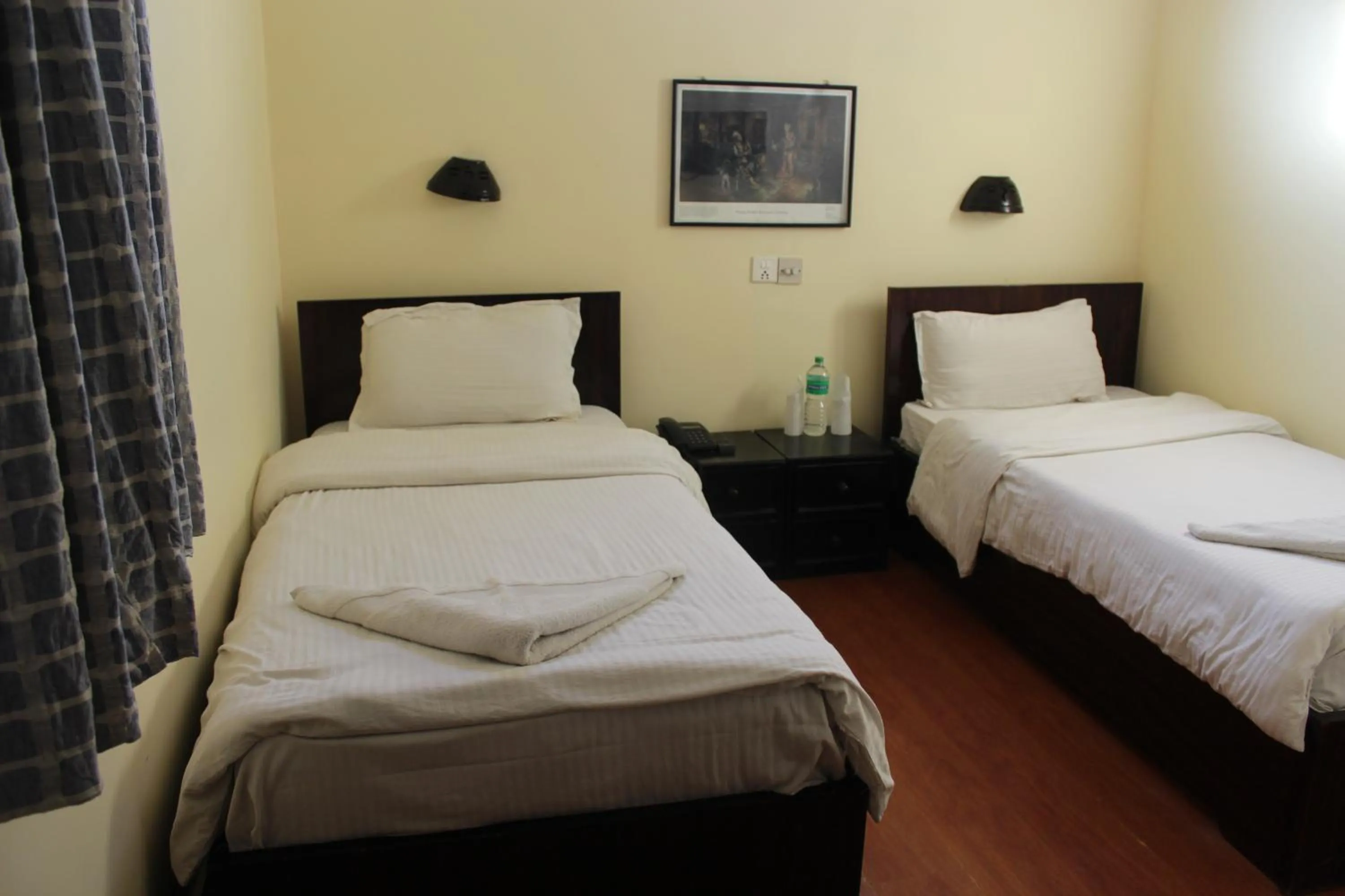 Bedroom, Bed in Hotel Buddha Land