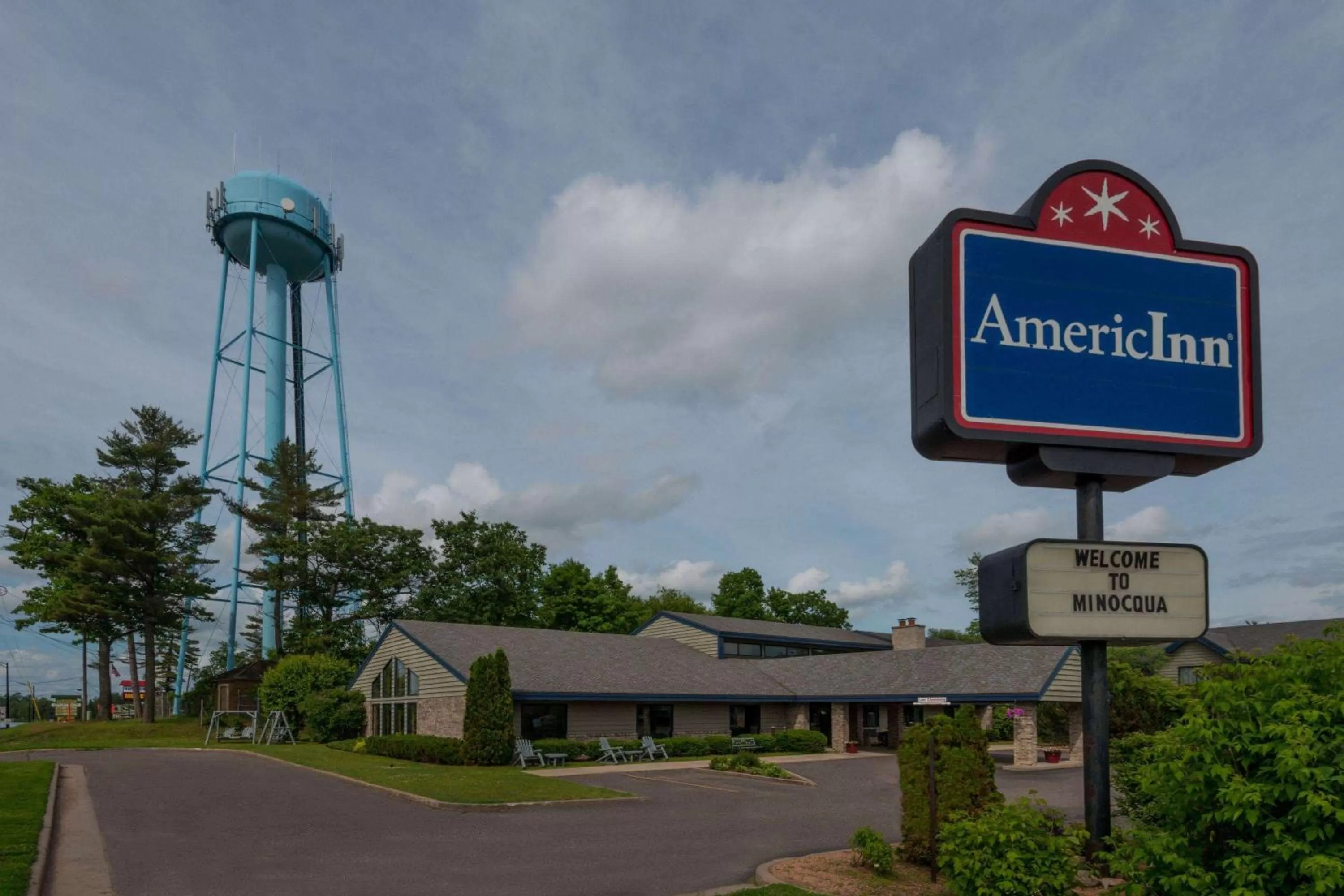 Property building in AmericInn by Wyndham Minocqua
