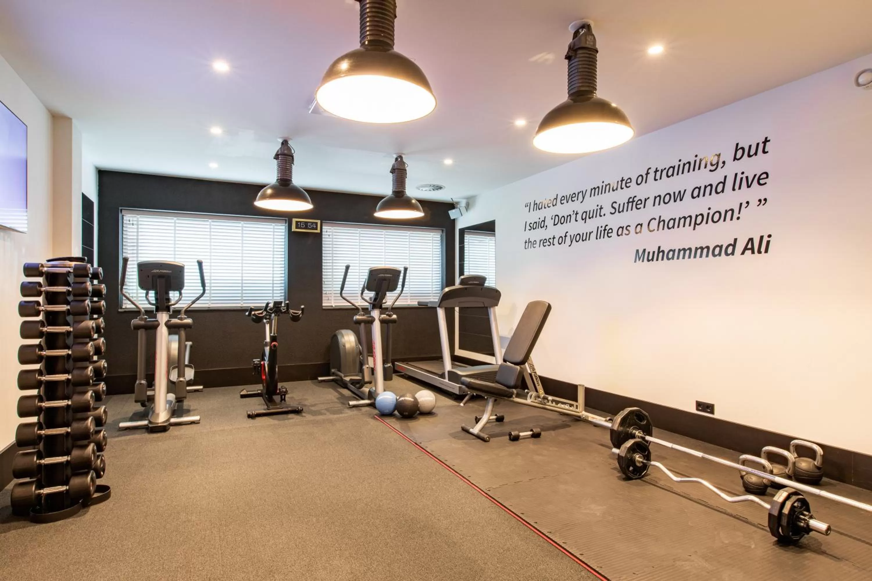 Fitness centre/facilities in The James Rotterdam
