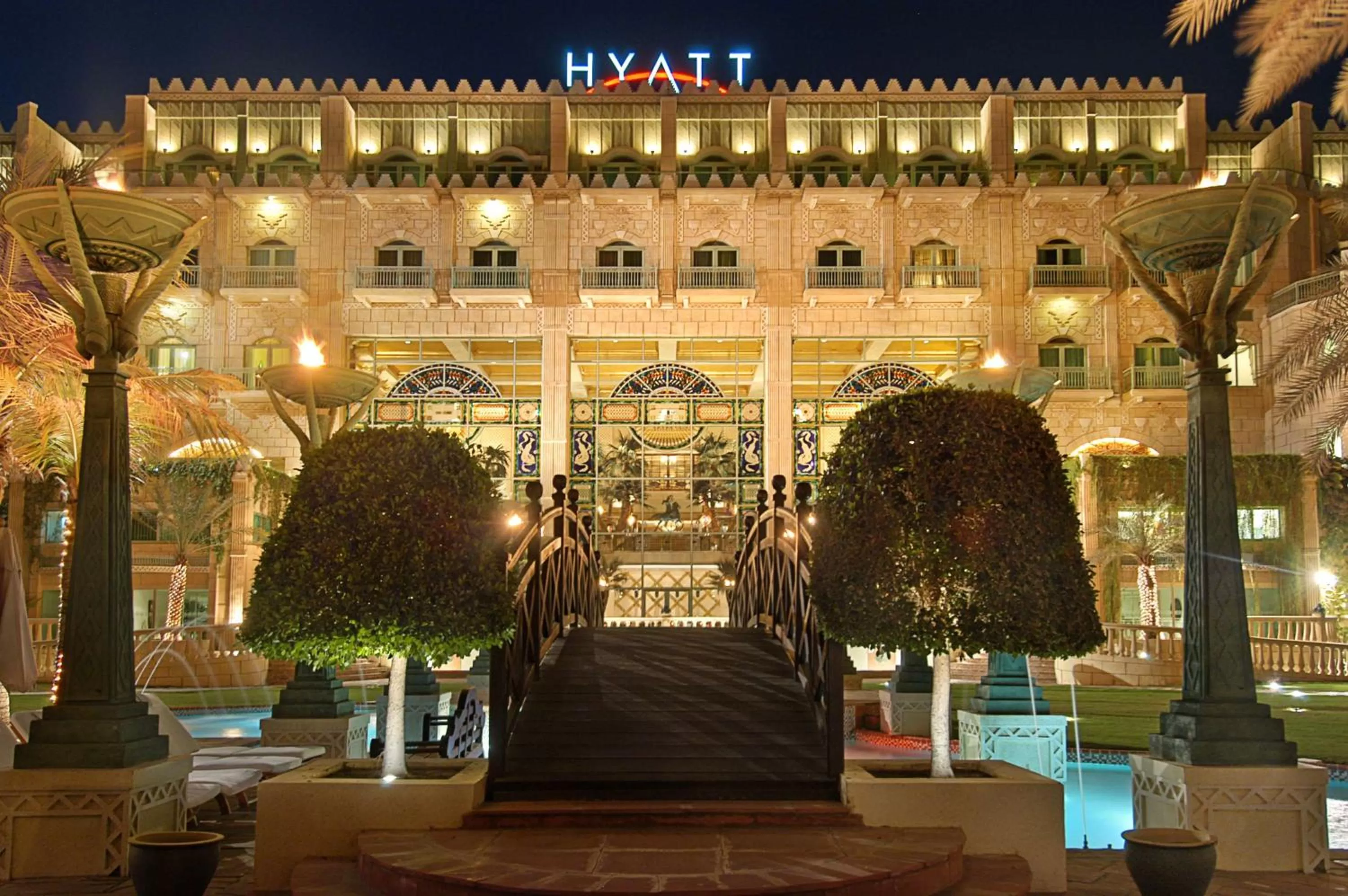 Property building in Grand Hyatt Muscat