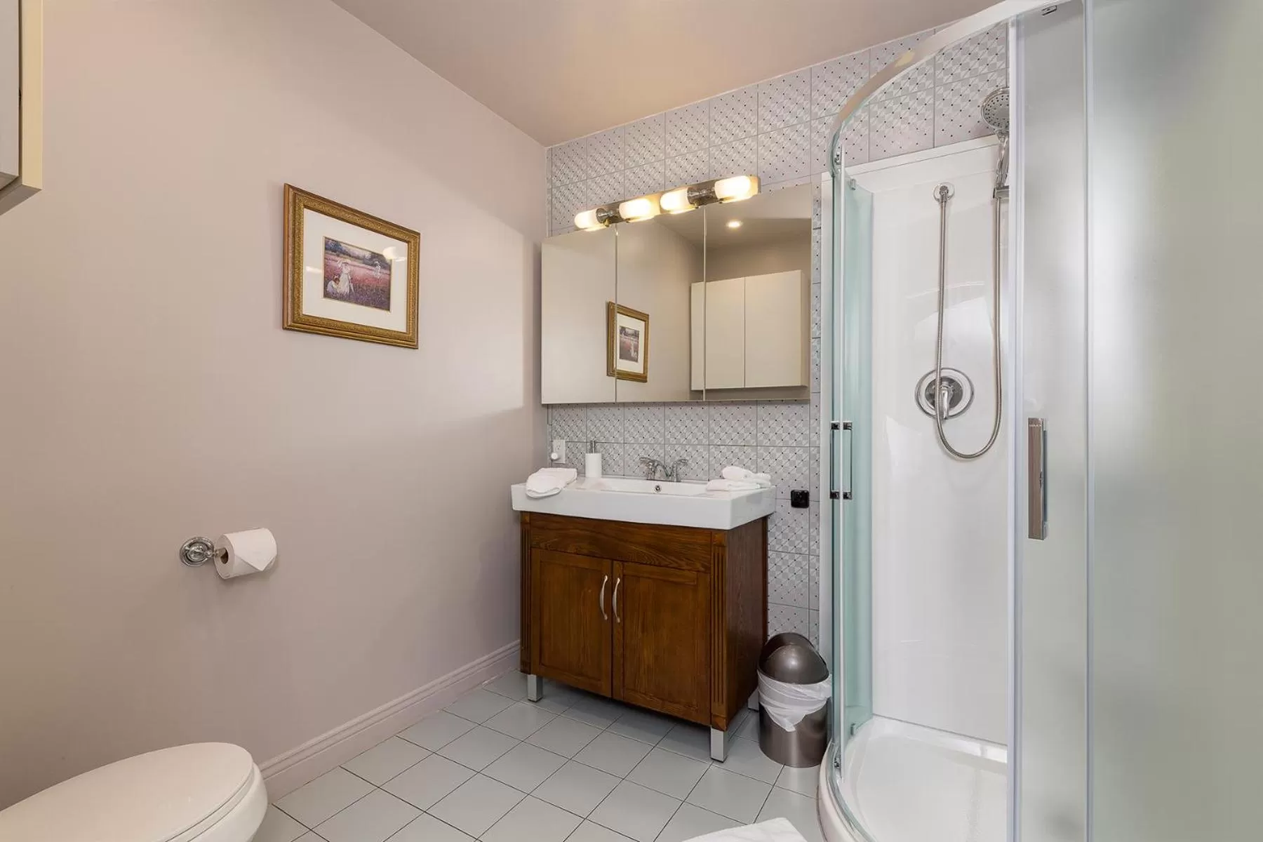 Bathroom in Auberge Fleurs de Lune
