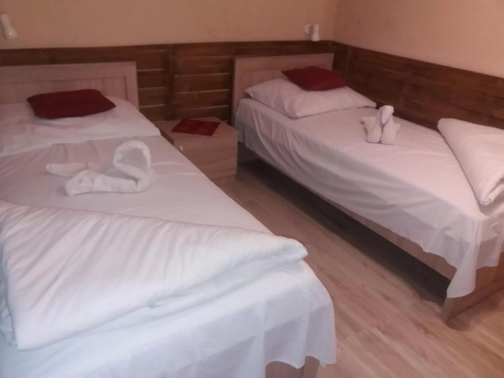Bed in Abszolút Hotel és Panzió