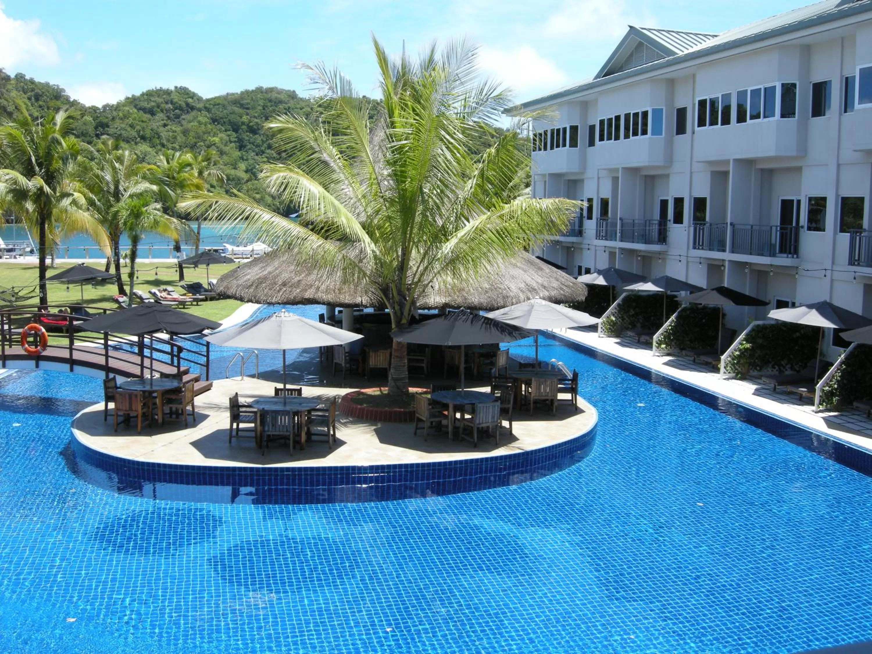 Bird's eye view in Cove Resort Palau