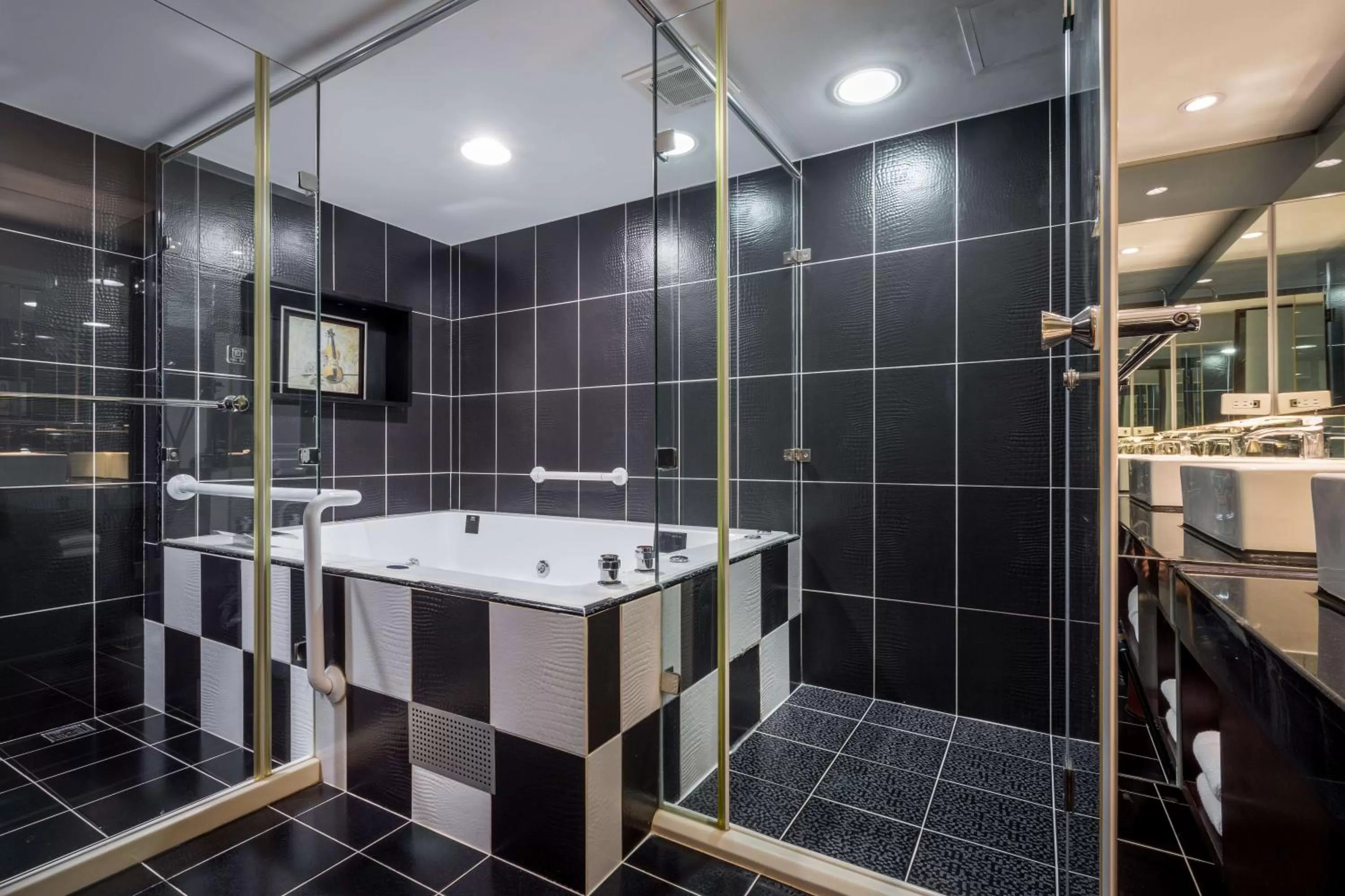 Bathroom in 台北碧瑤飯店 Hotel B