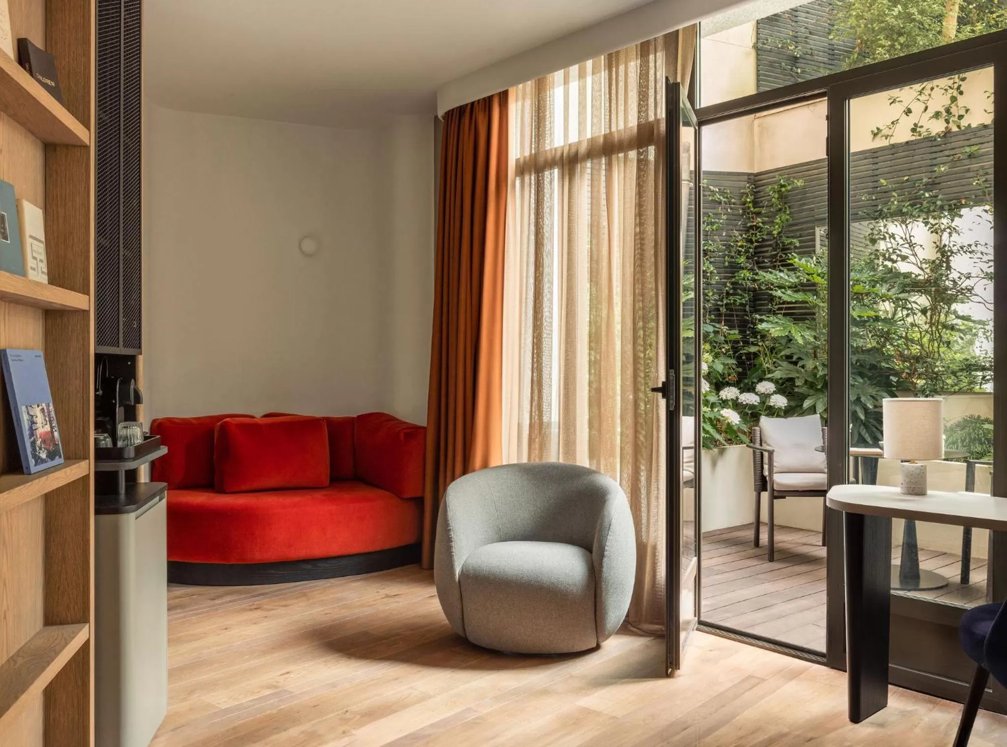 Seating area in Hôtel Dame des Arts