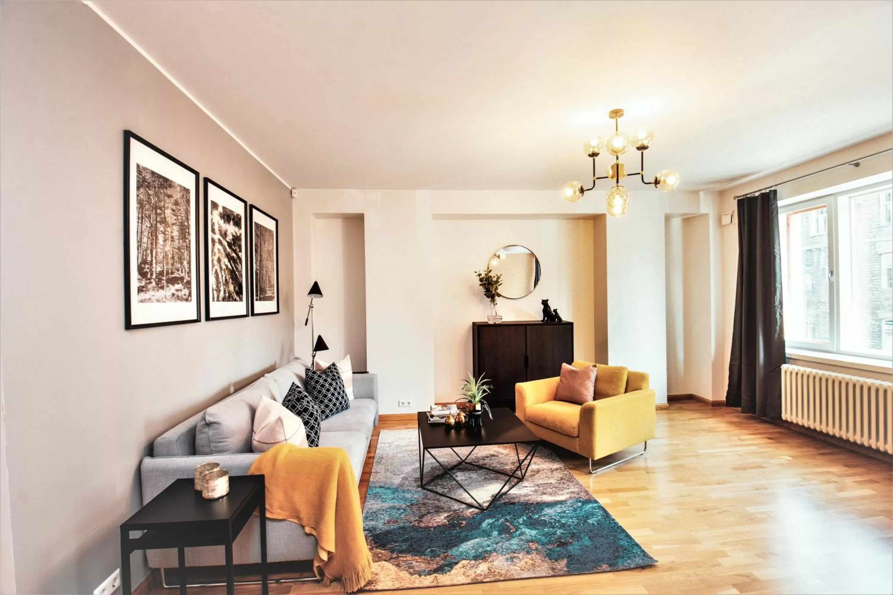 Living room in Tallinn City Apartments Freedom Square