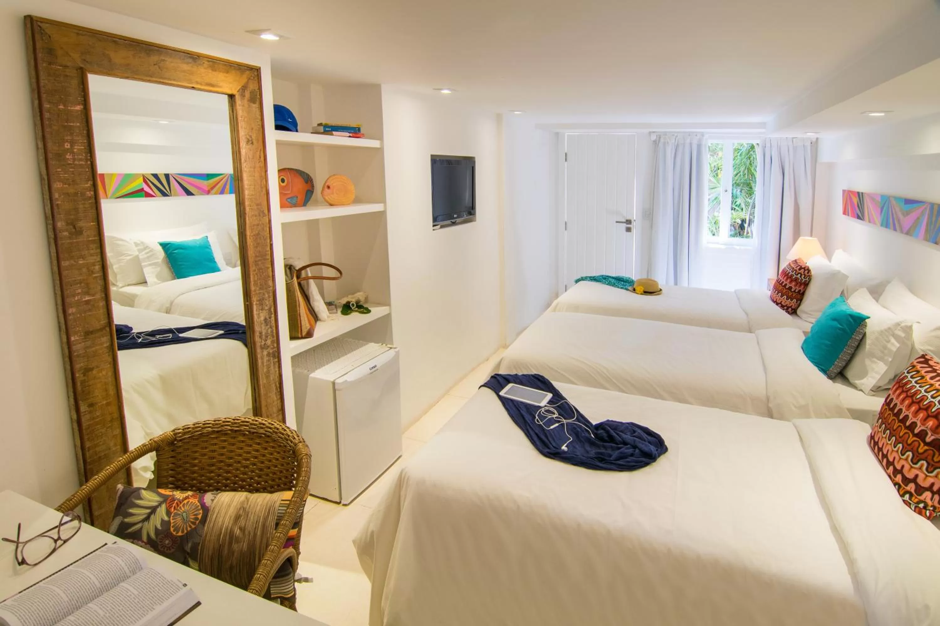 Bed in La Chimère Buzios Essence