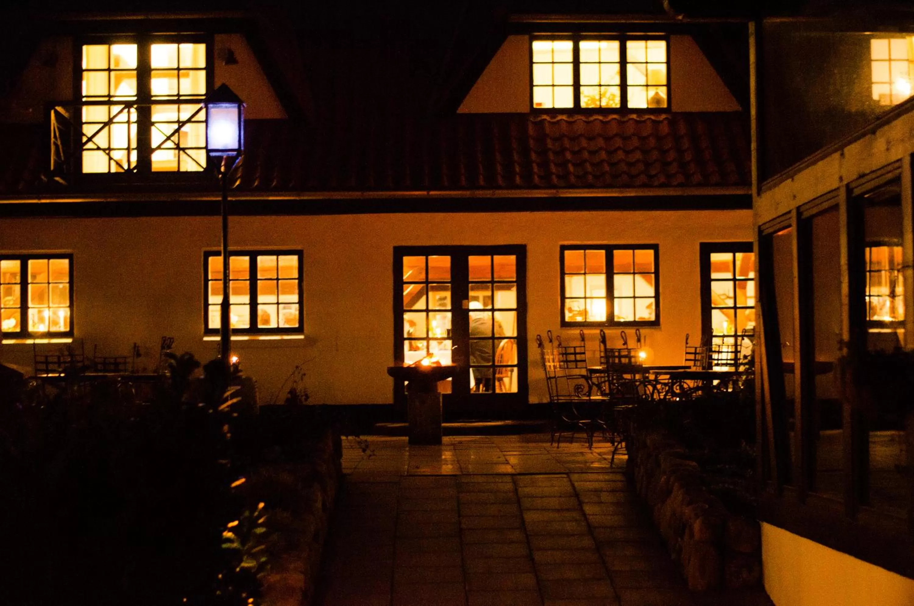 Facade/entrance in Benniksgaard Hotel