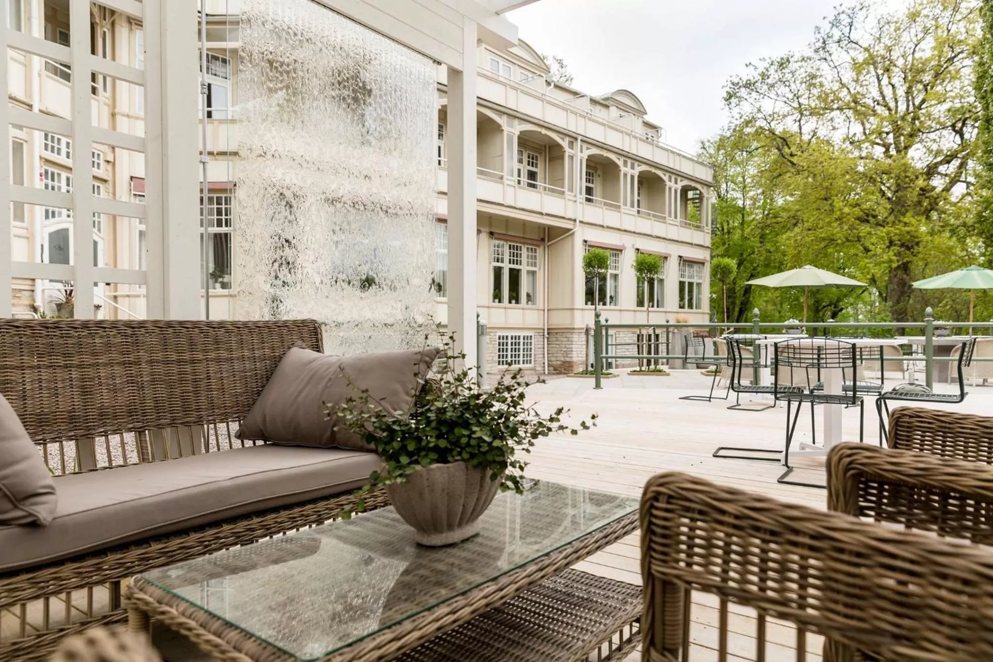 Patio in Mössebergs Kurort