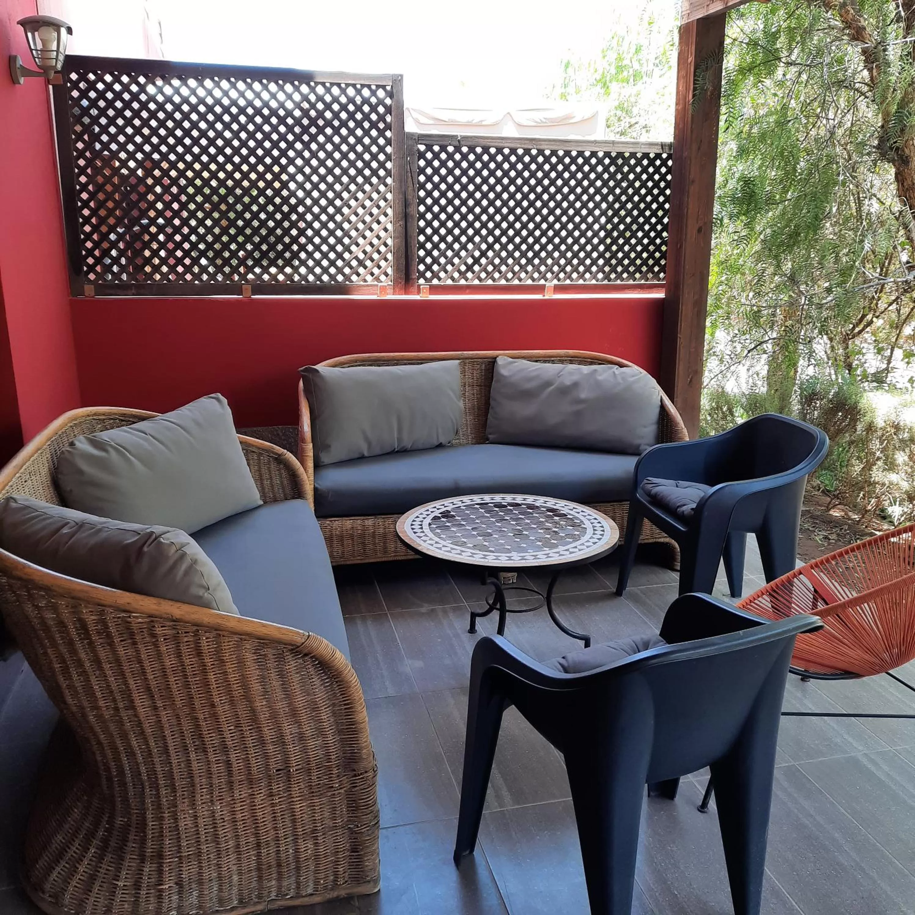 Seating Area in Résidence Habiba