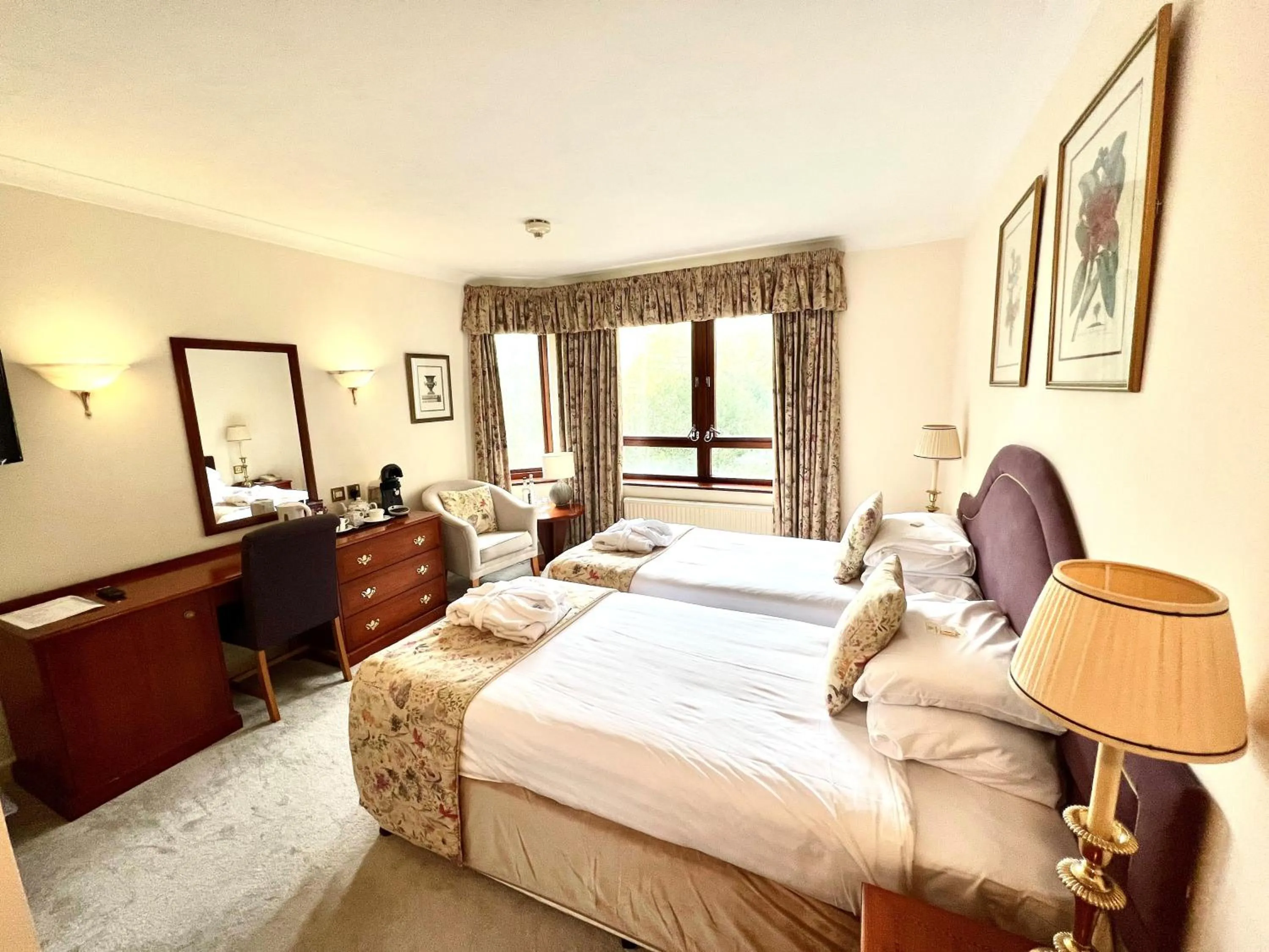 Bedroom, Bed in Passford House Hotel