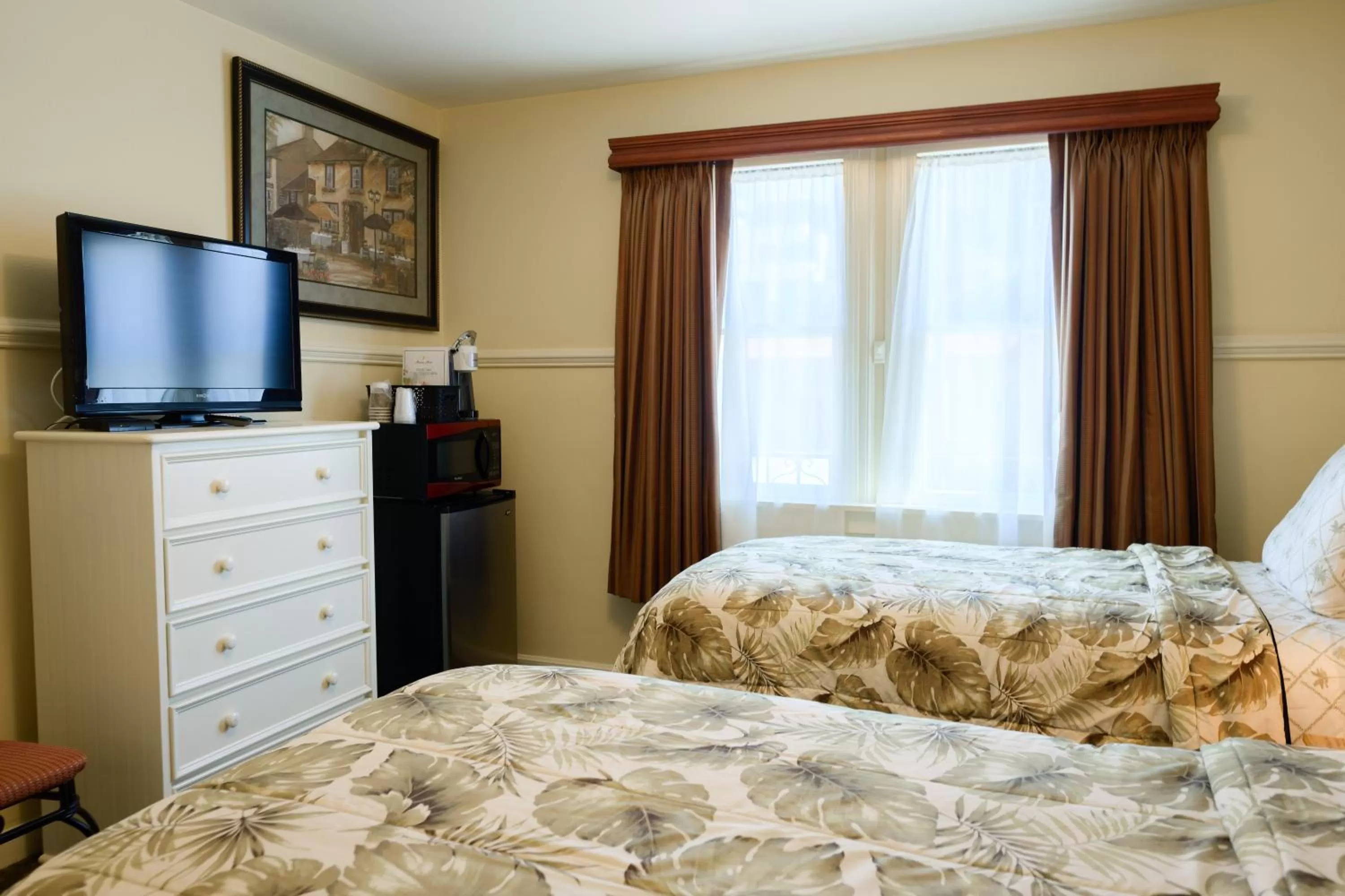 TV and multimedia, Bed in Marina Motel