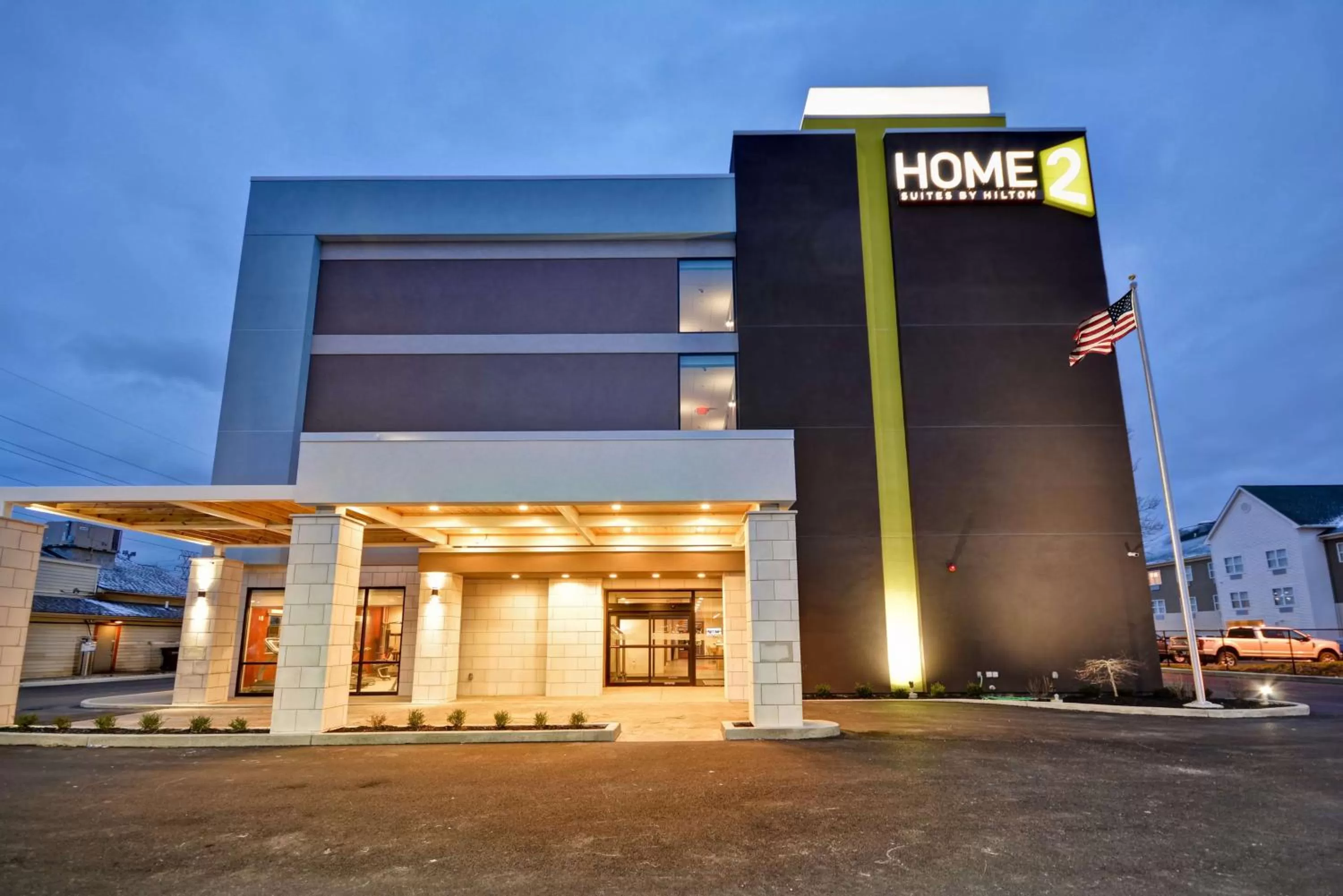 Property building in Home2 Suites By Hilton Columbus Airport East Broad